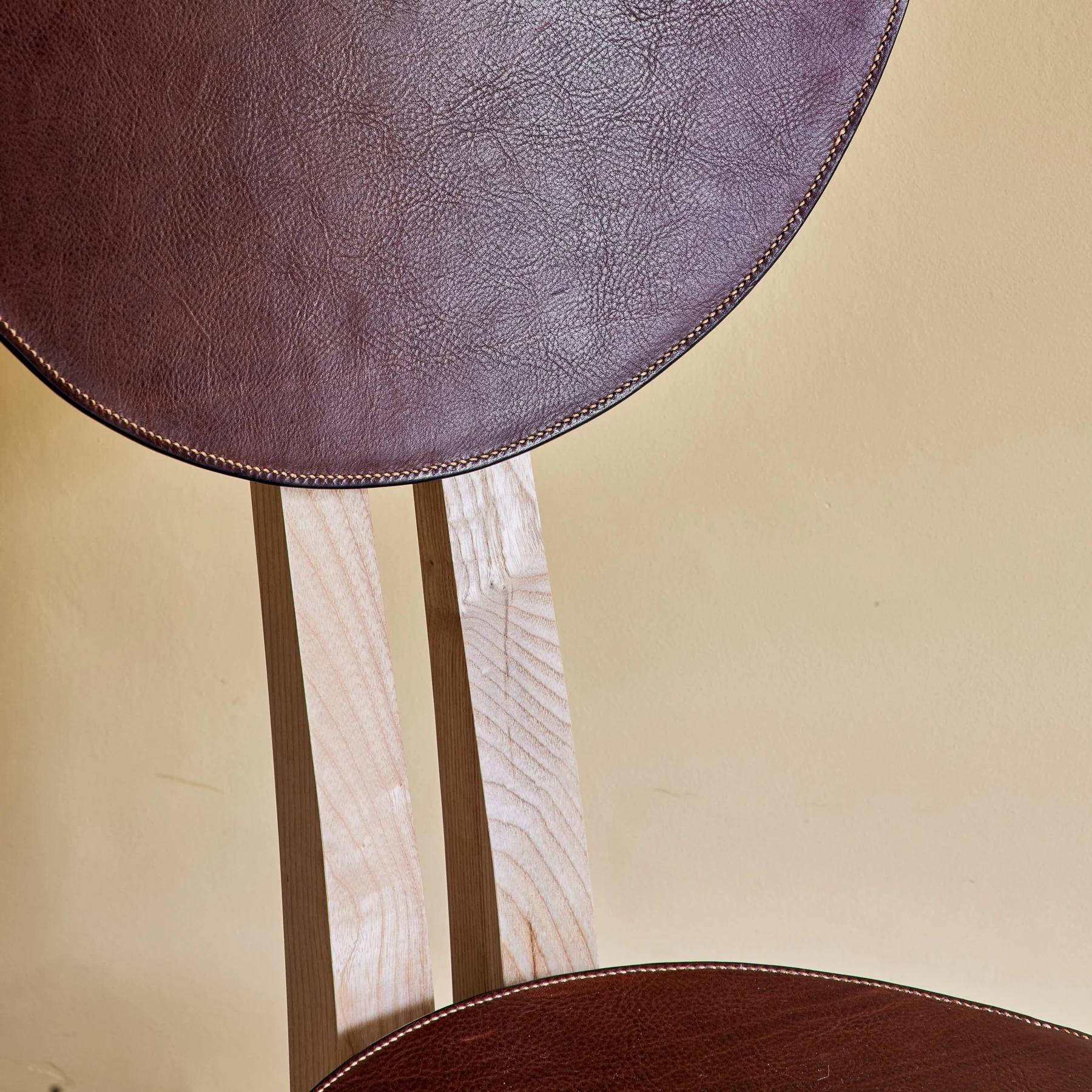 Leather Tricorn Chair — image 3