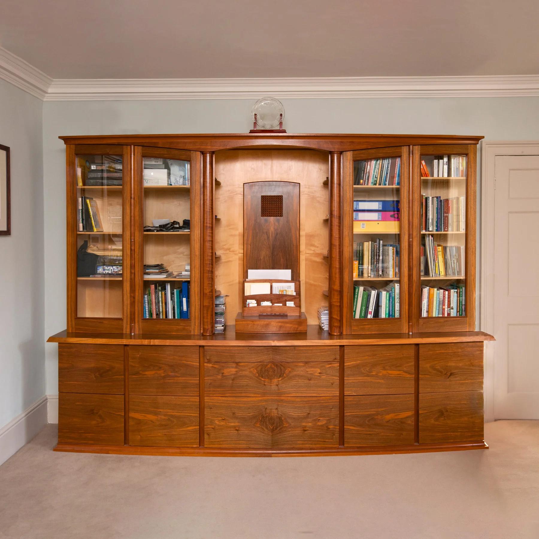 Storage & Display Desk Cabinet