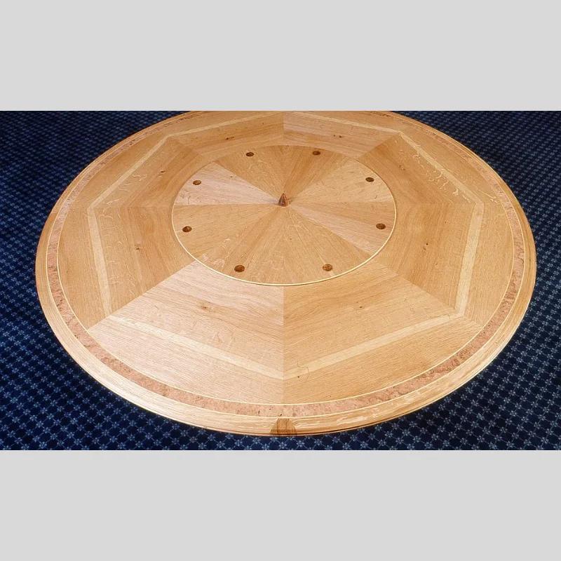 Dining Table With Lazy Susan — image 3