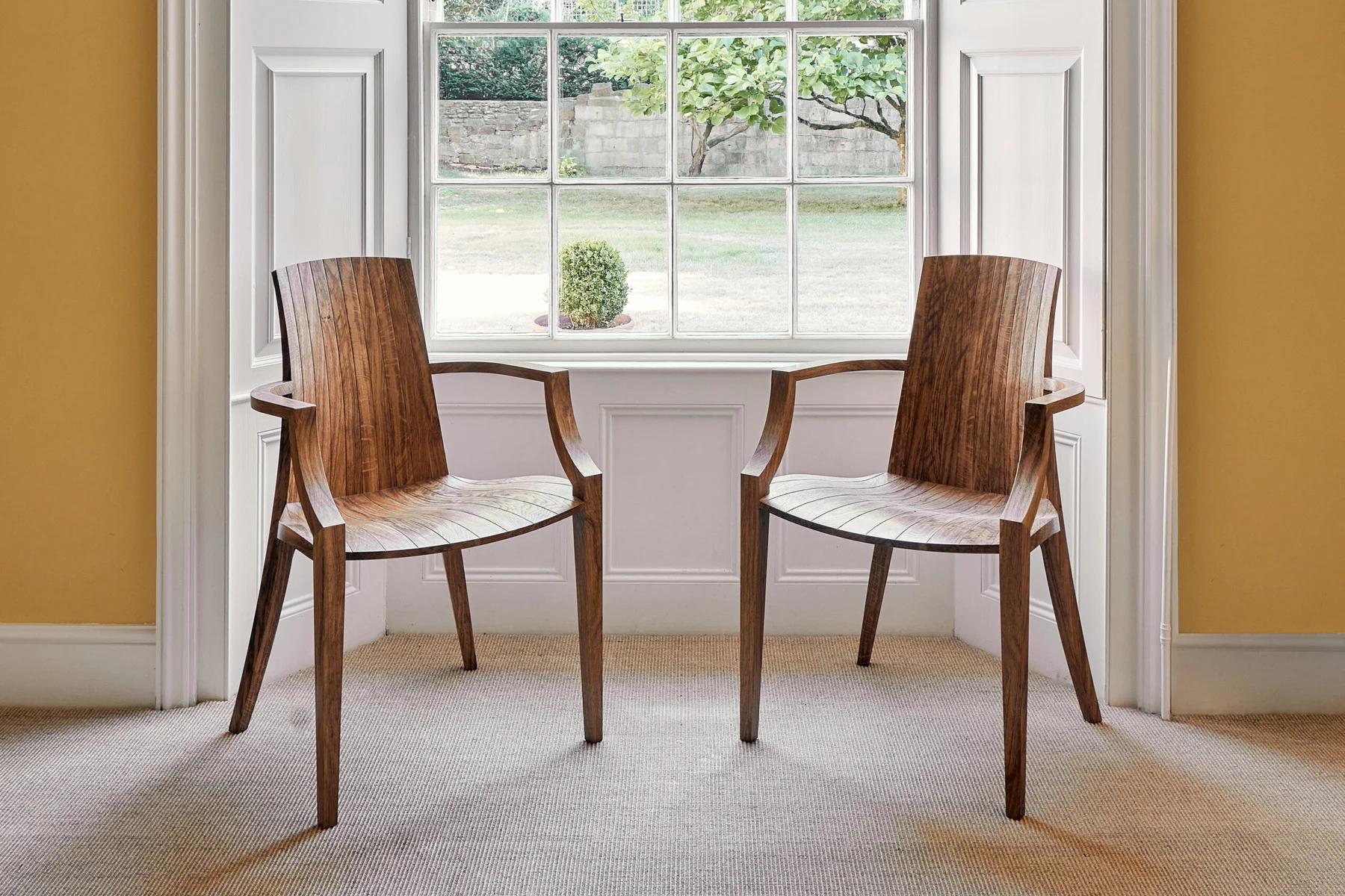 Coopered Carver Chair (pair)
