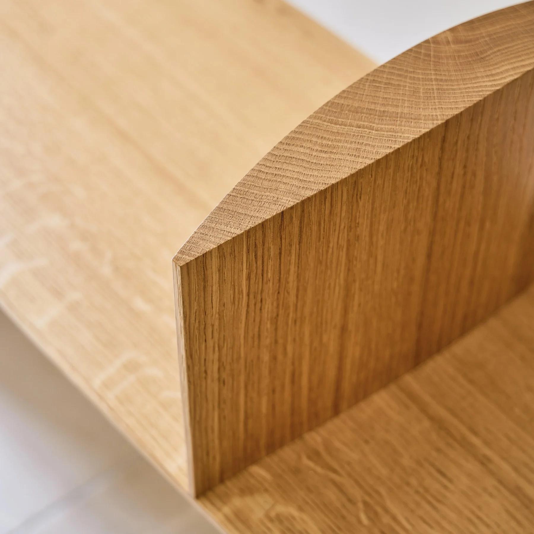 Aerofoil Bench With Armrest