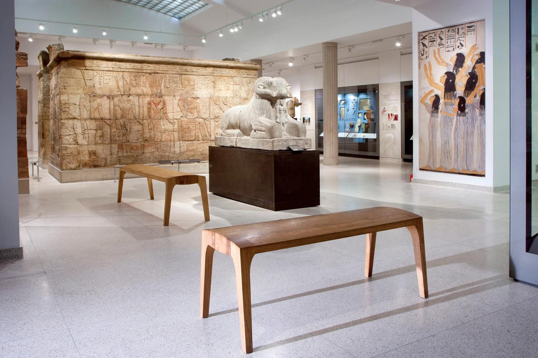 Ashmolean Egyptian Bench