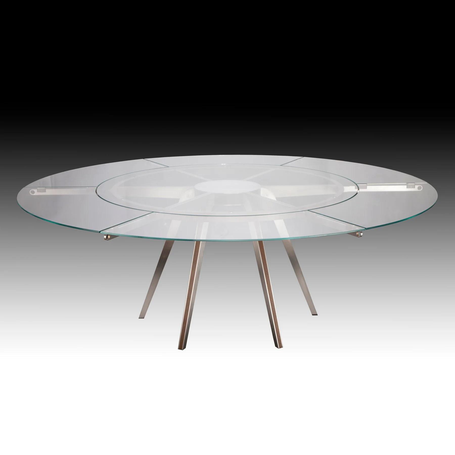 Bespoke Expanding Glass Table
