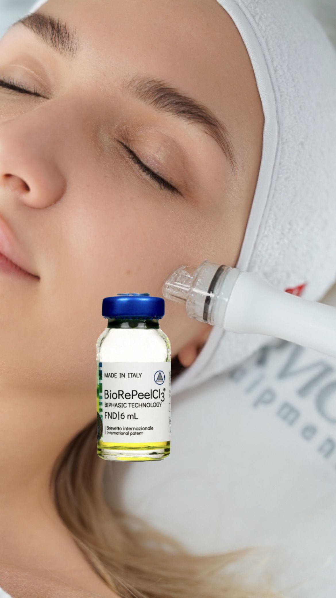 ВАКУУМНА ОЧИСТКА ШКІРИ "AQUAPURE" + ПІЛІНГ BioRePeel