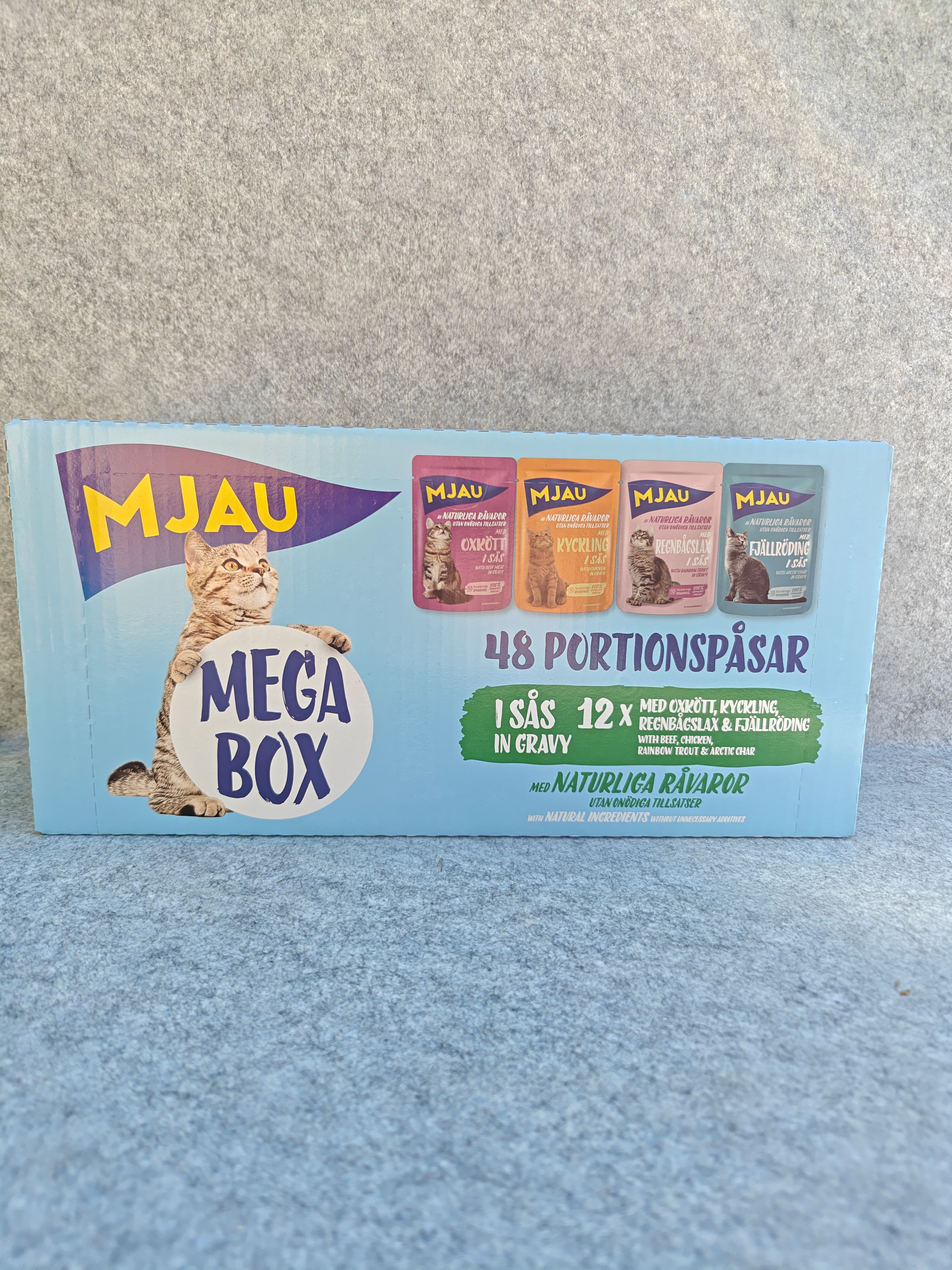 Mjau Megabox i sås