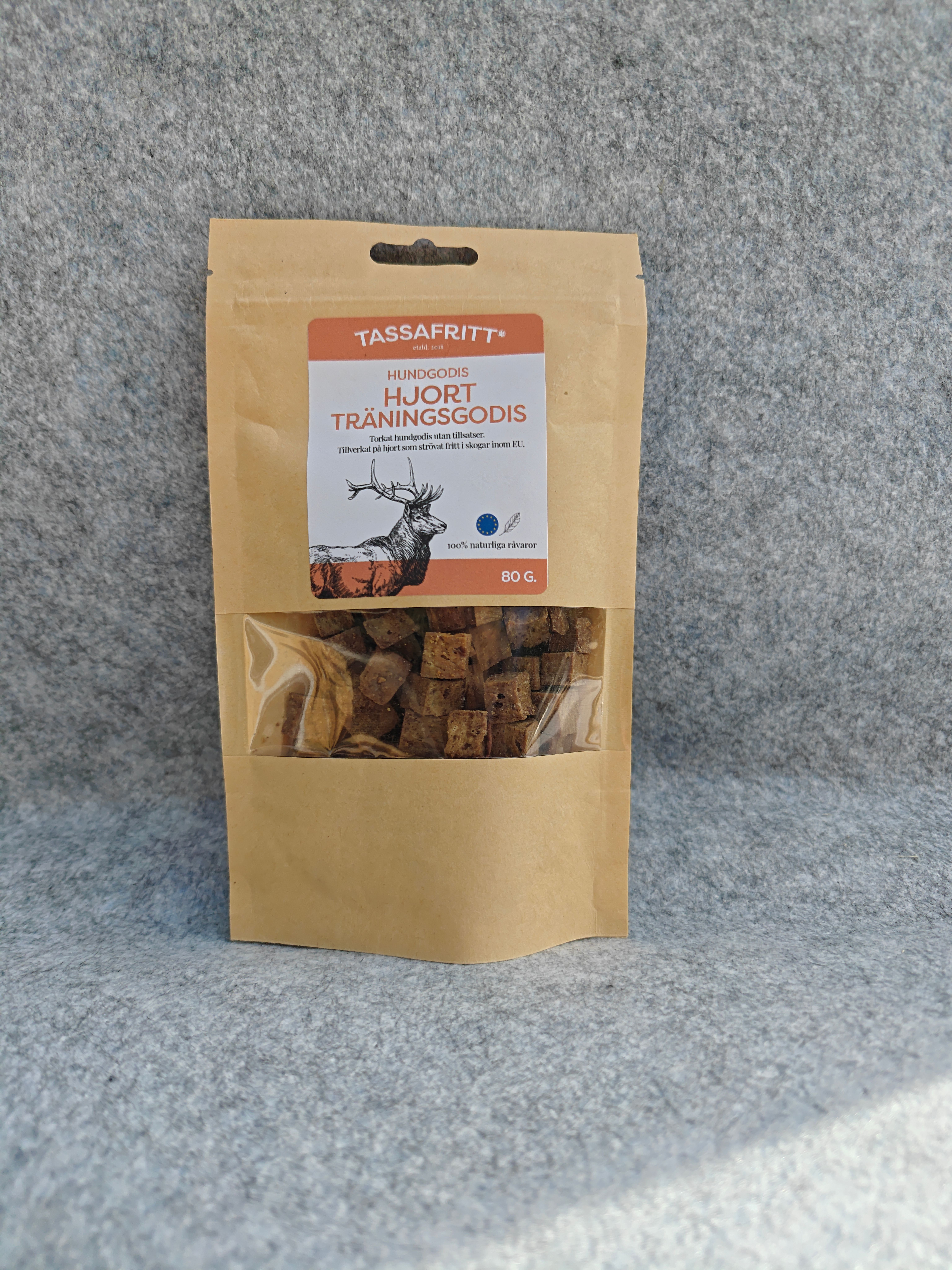 Hjort Träningsgodis 80 gram
