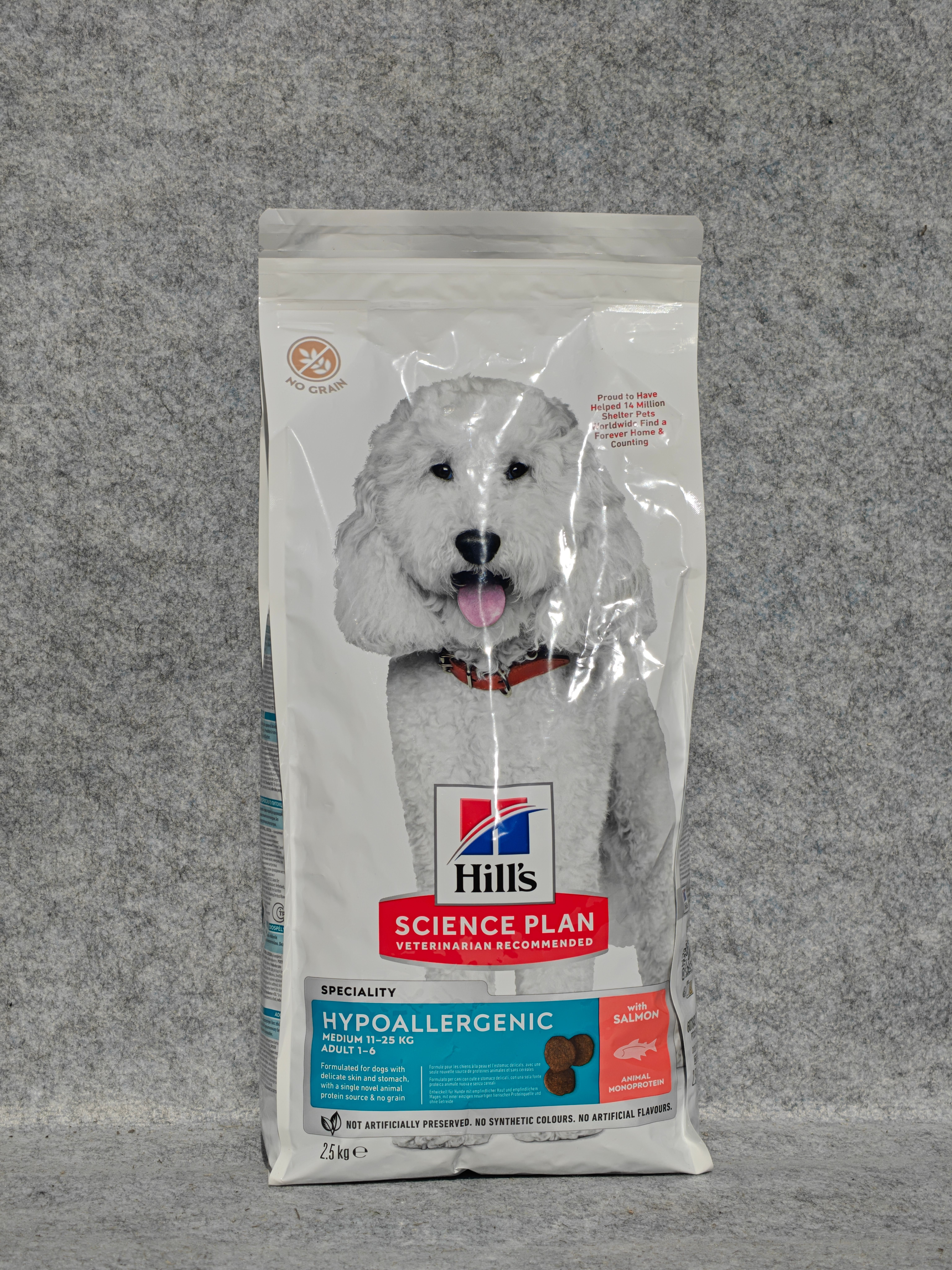 Hills Science Plan Hypoallergenic 2,5 kg Adult