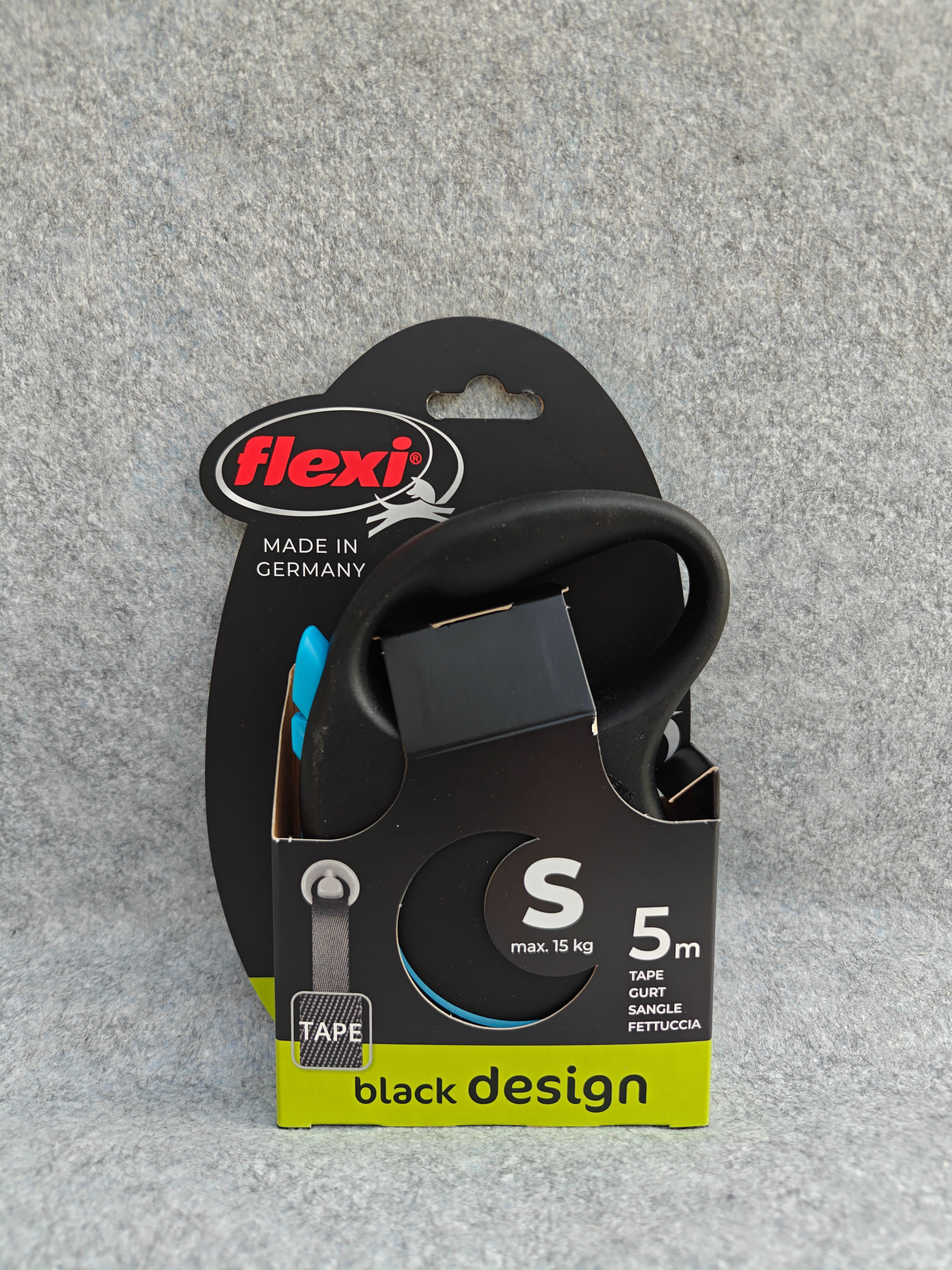 Flexi Black Design S 5 Meter