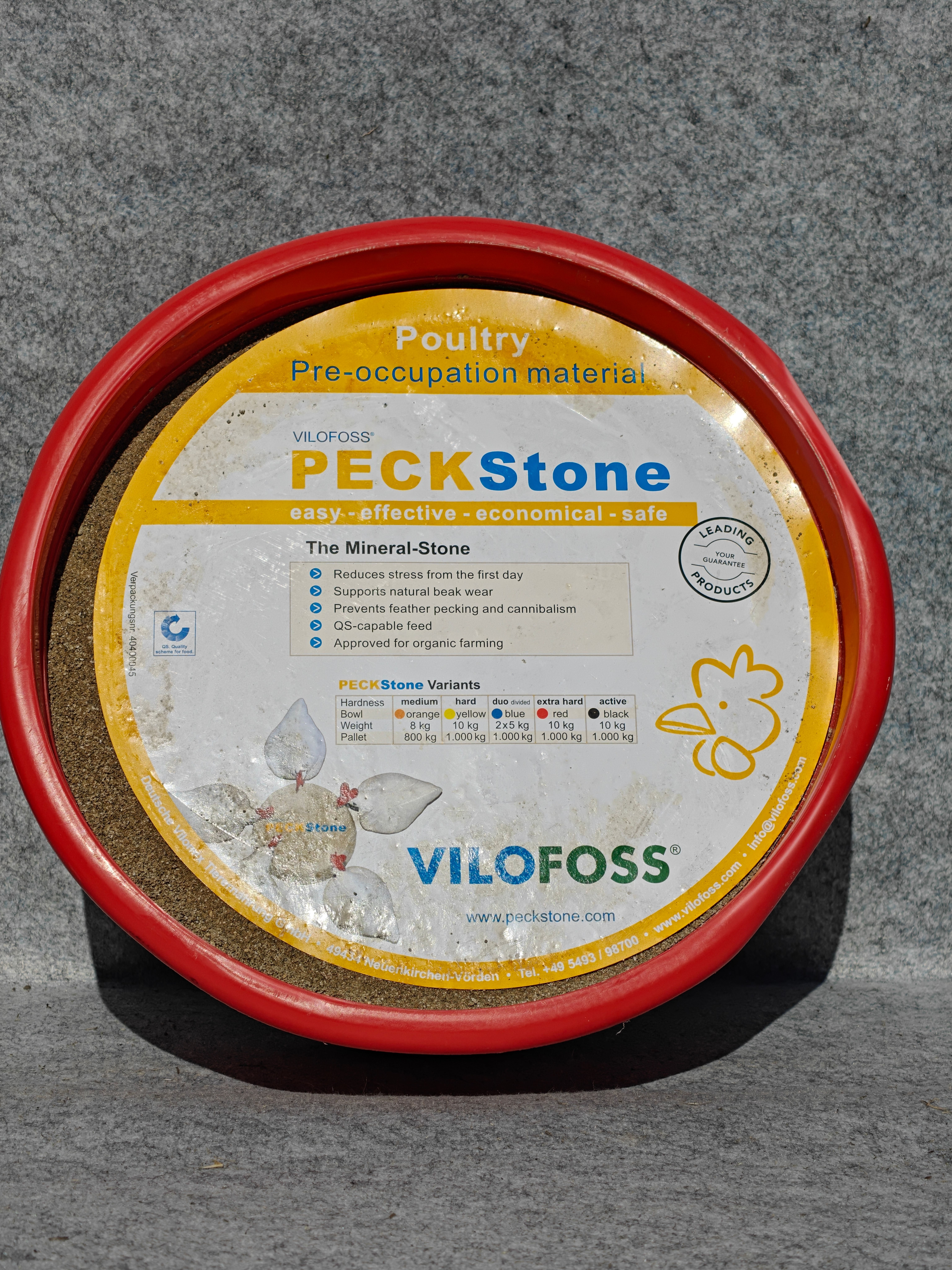 Peckstone Poultry Röd 10 kg