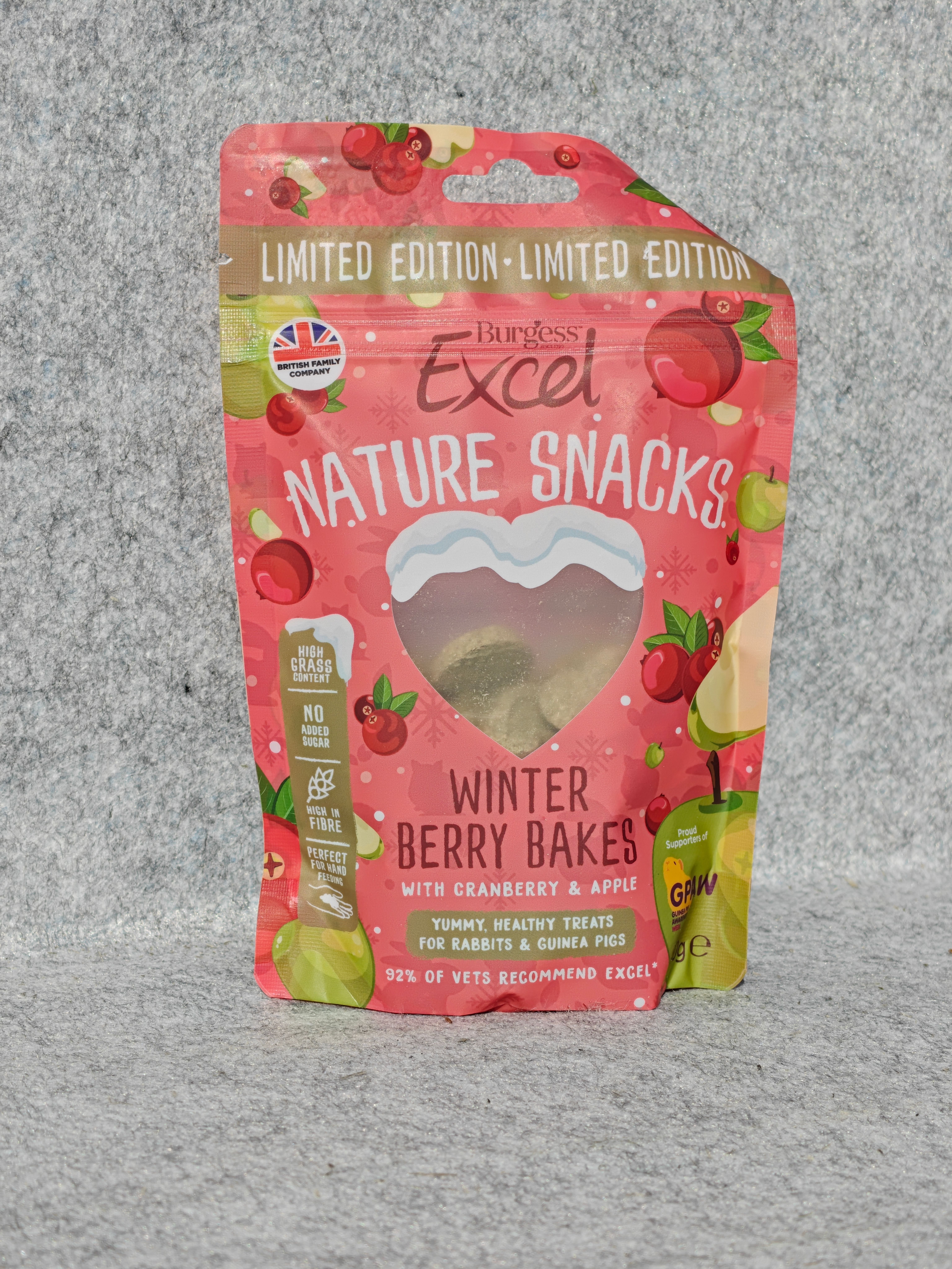 Excel Nature Snacks Winter Berry Bakes