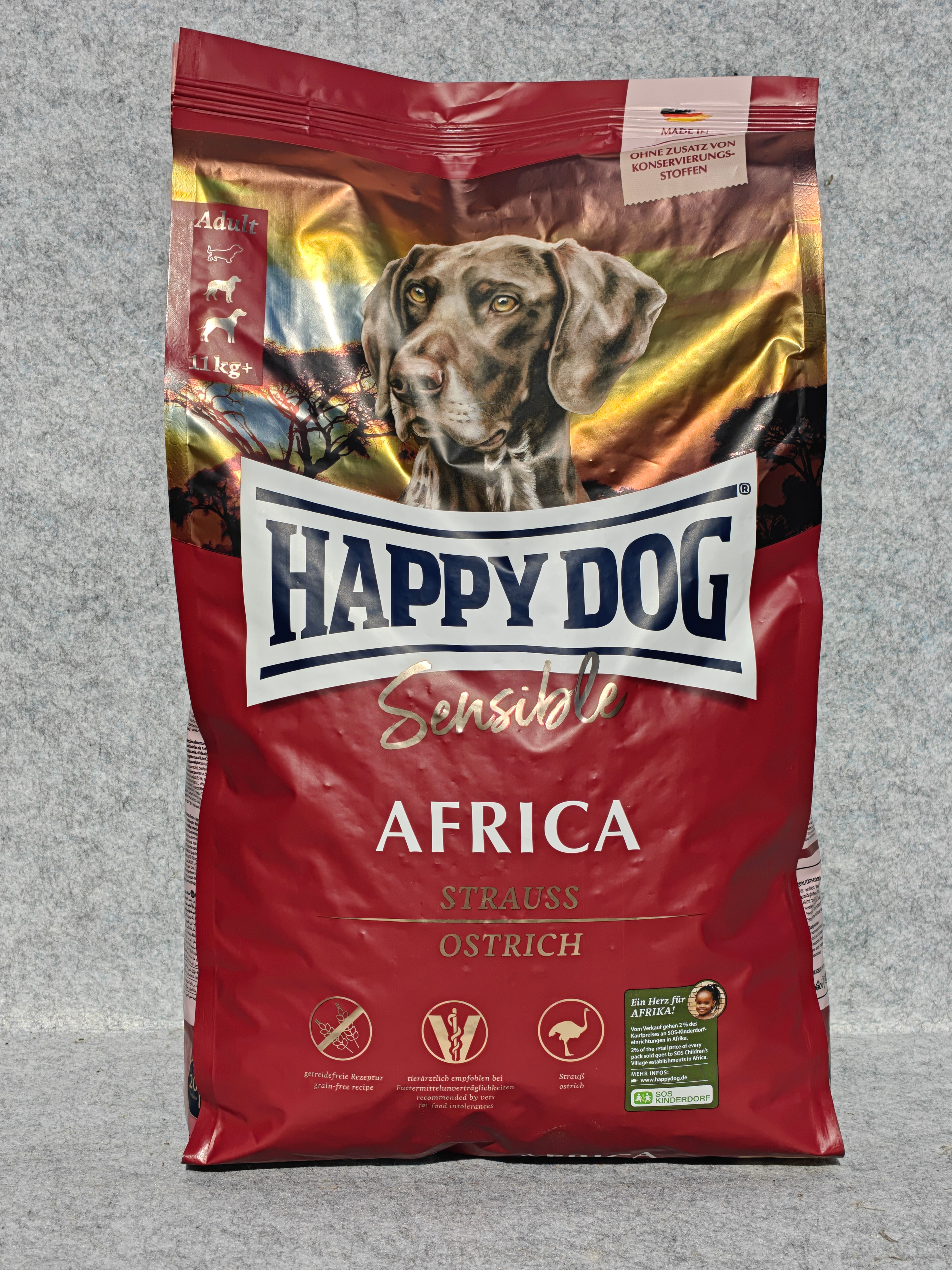 Happy Dog Sensible Africa GrainFree 4 kg