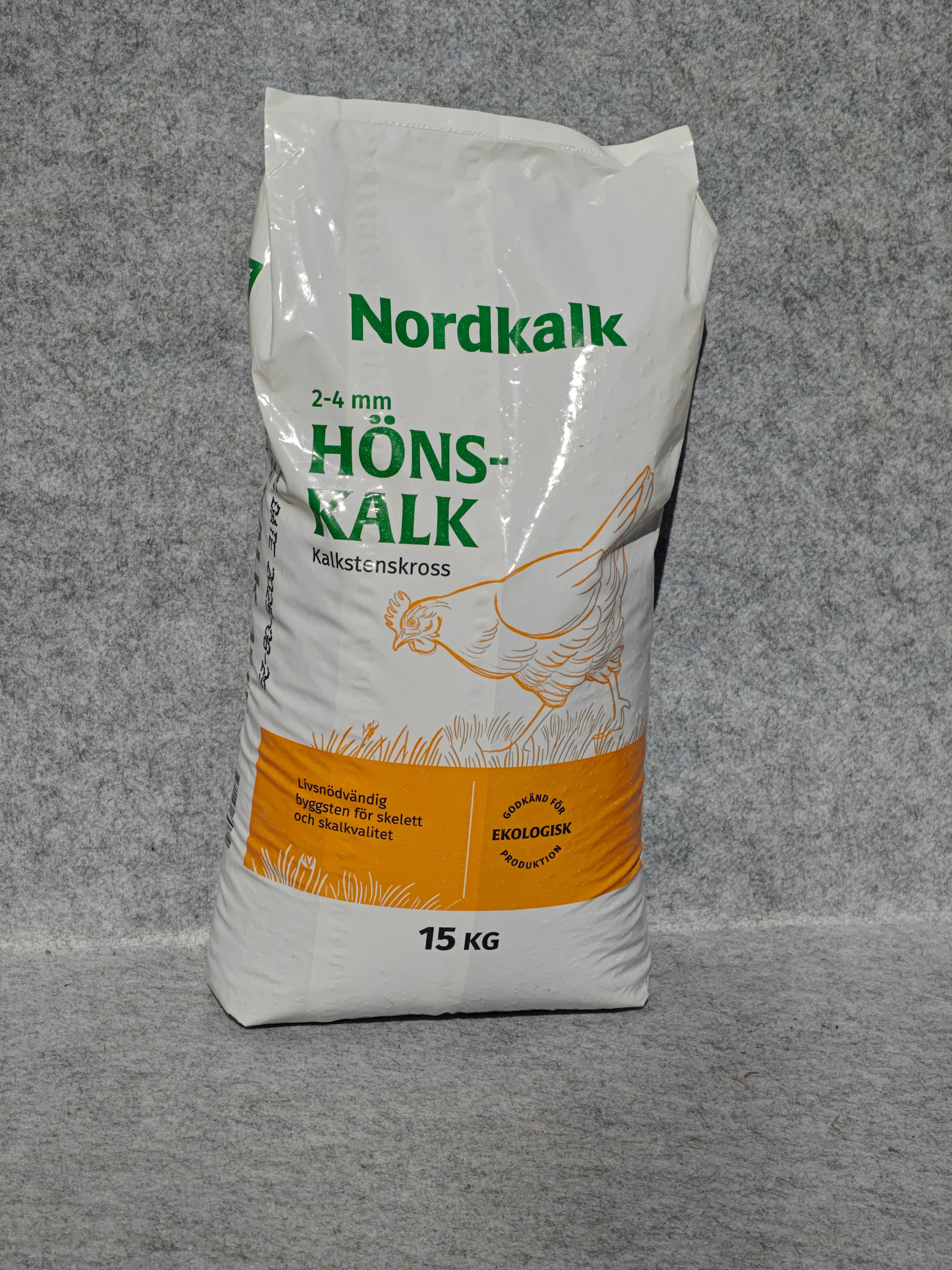 Foderkalk Höns 2-4 mm