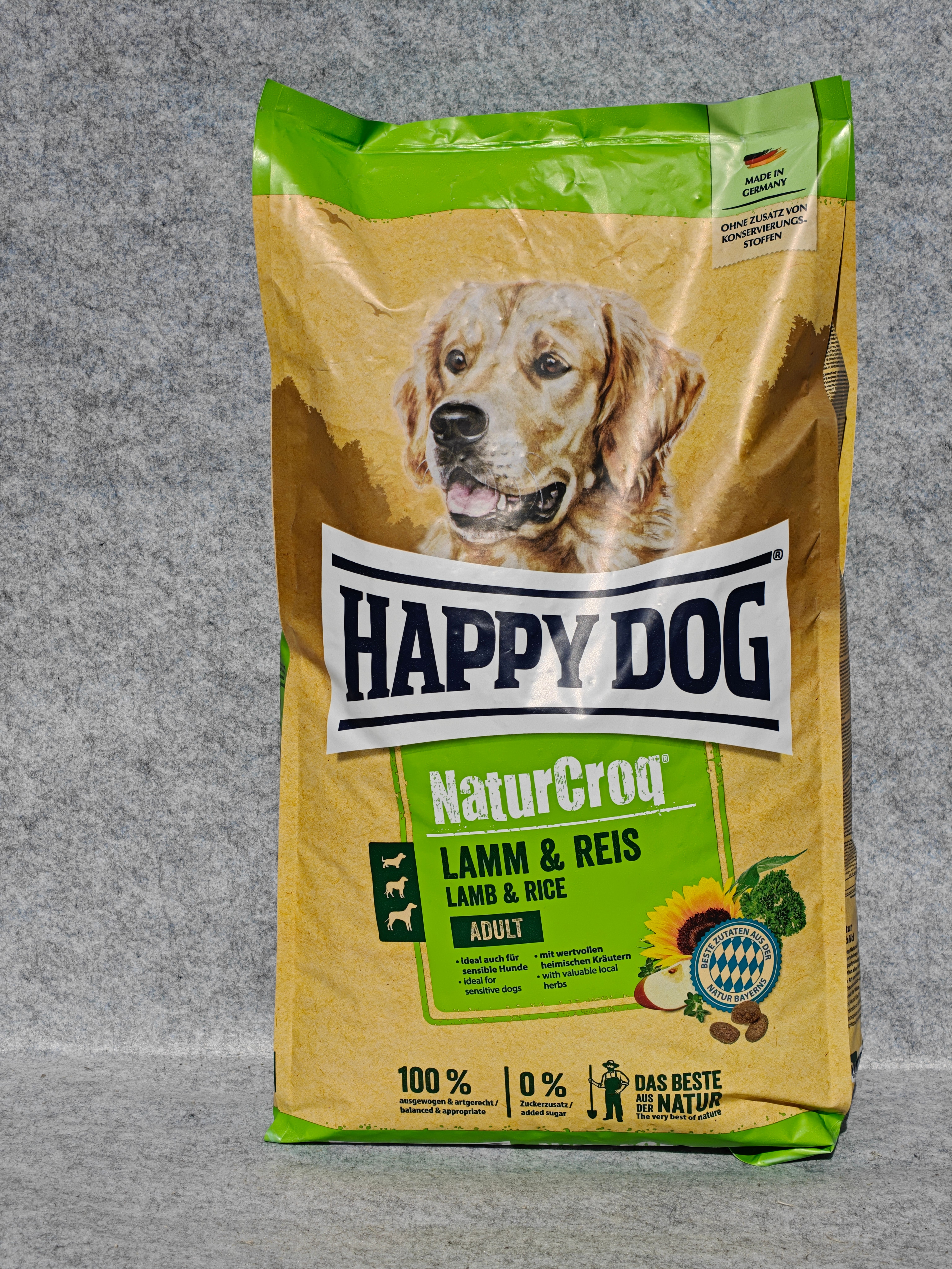 Happy Dog NaturCroq Lamm & Ris 11 kg