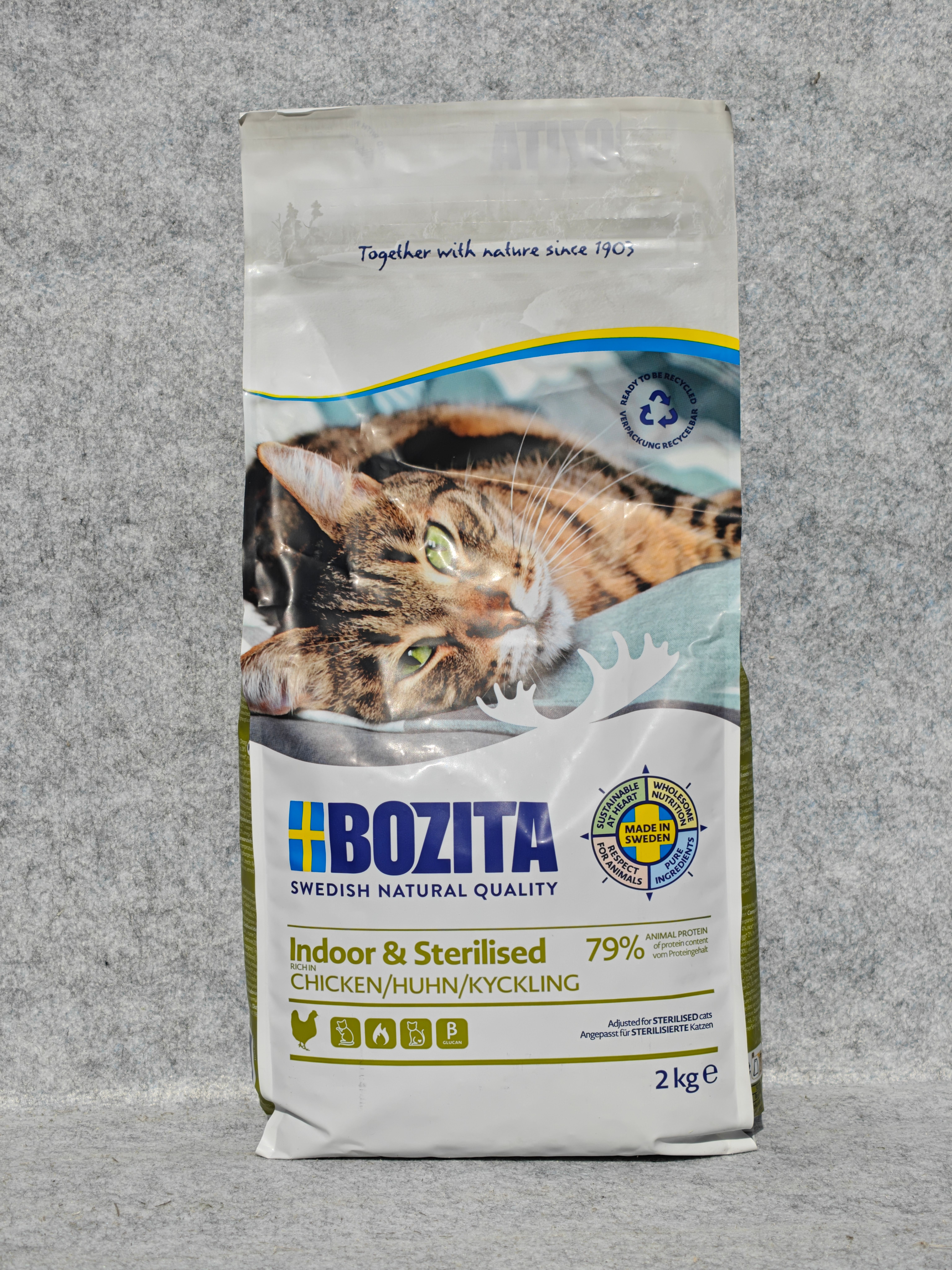 Bozita Indoor & Sterilised Kyckling 2 kg