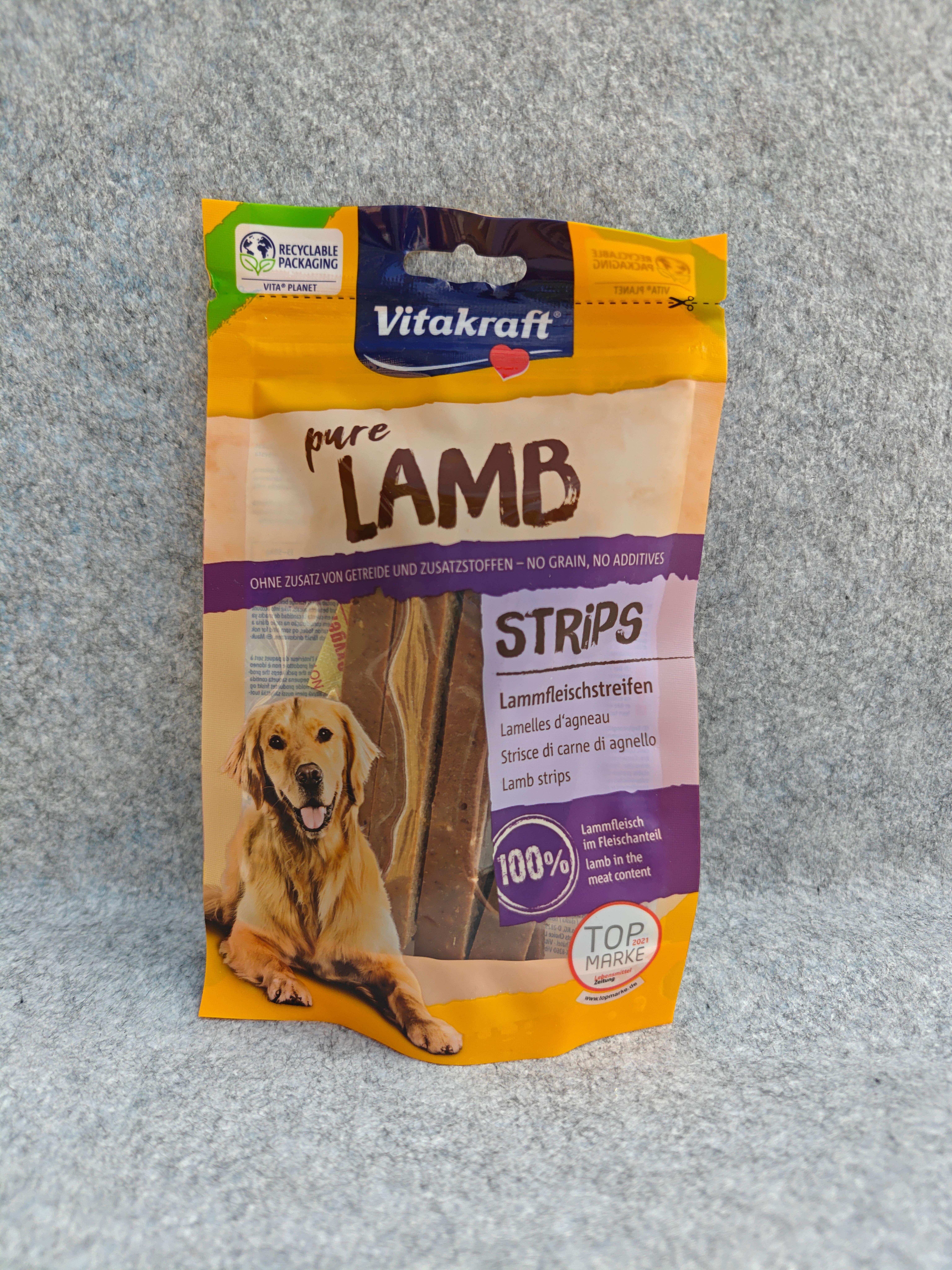 Pure Lamb Strips 80 gram 