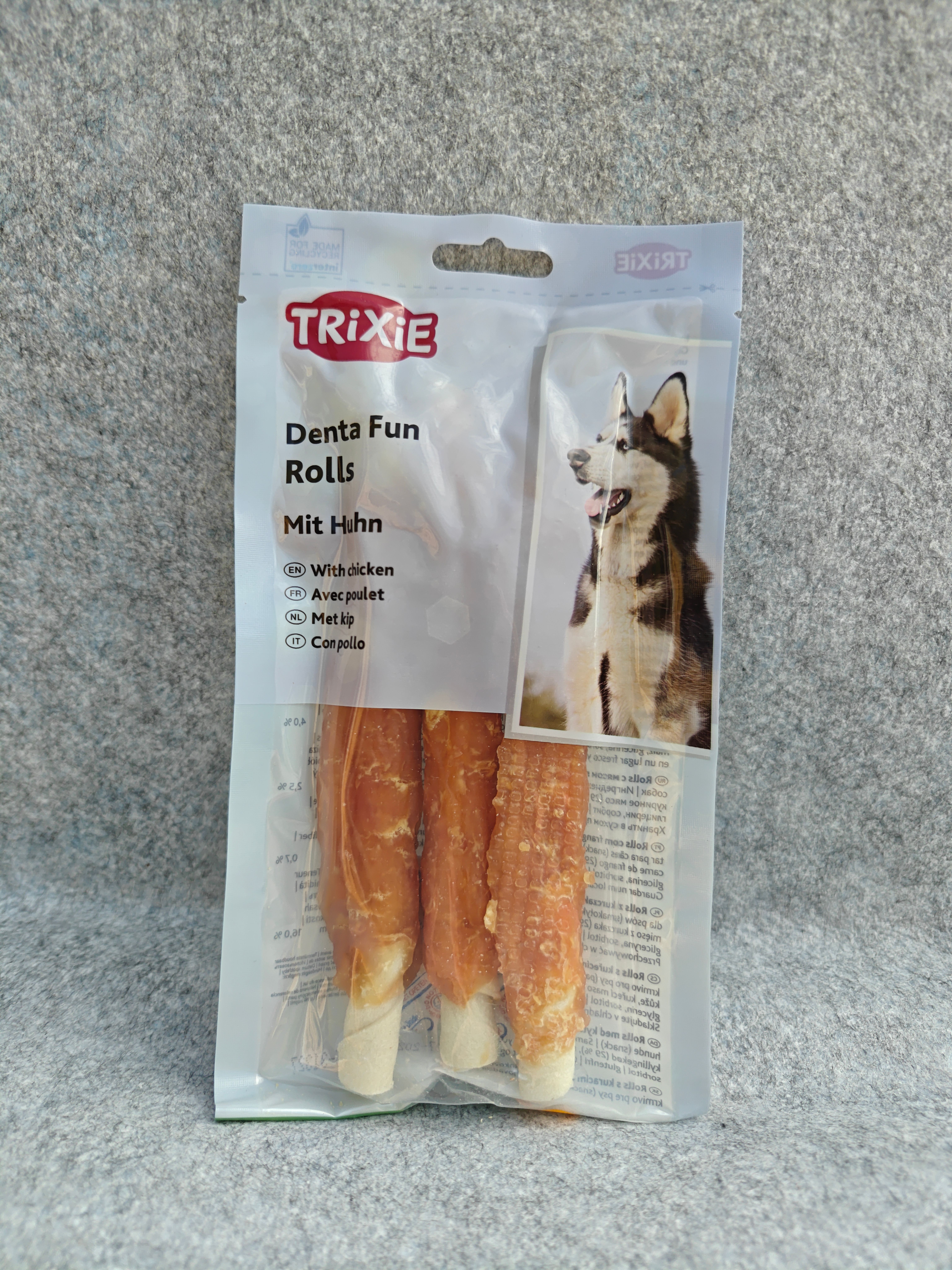 Denta Fun Rolls med kyckling 3*140 gram