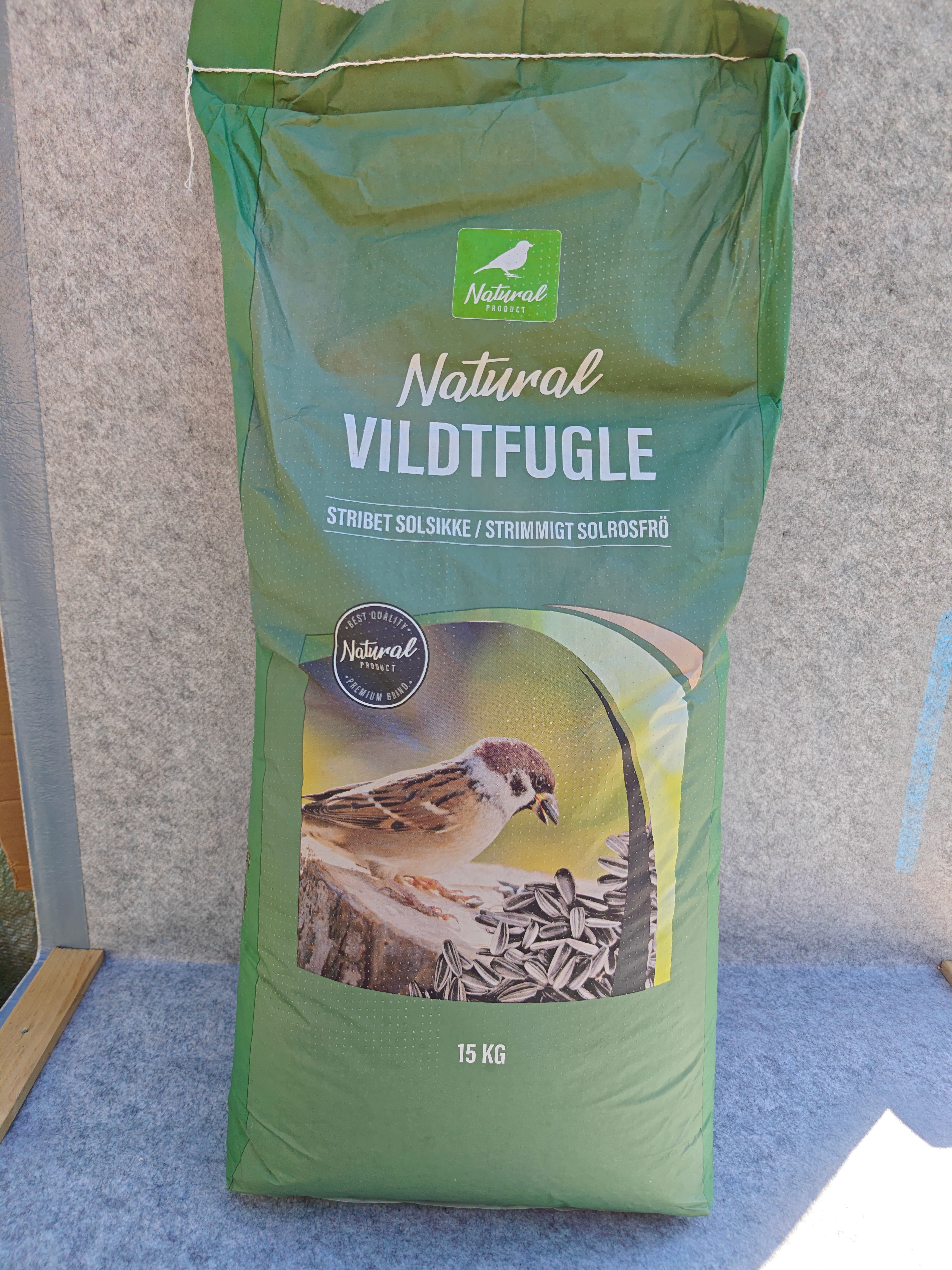 Solrosfrö strimmigt 15 kg