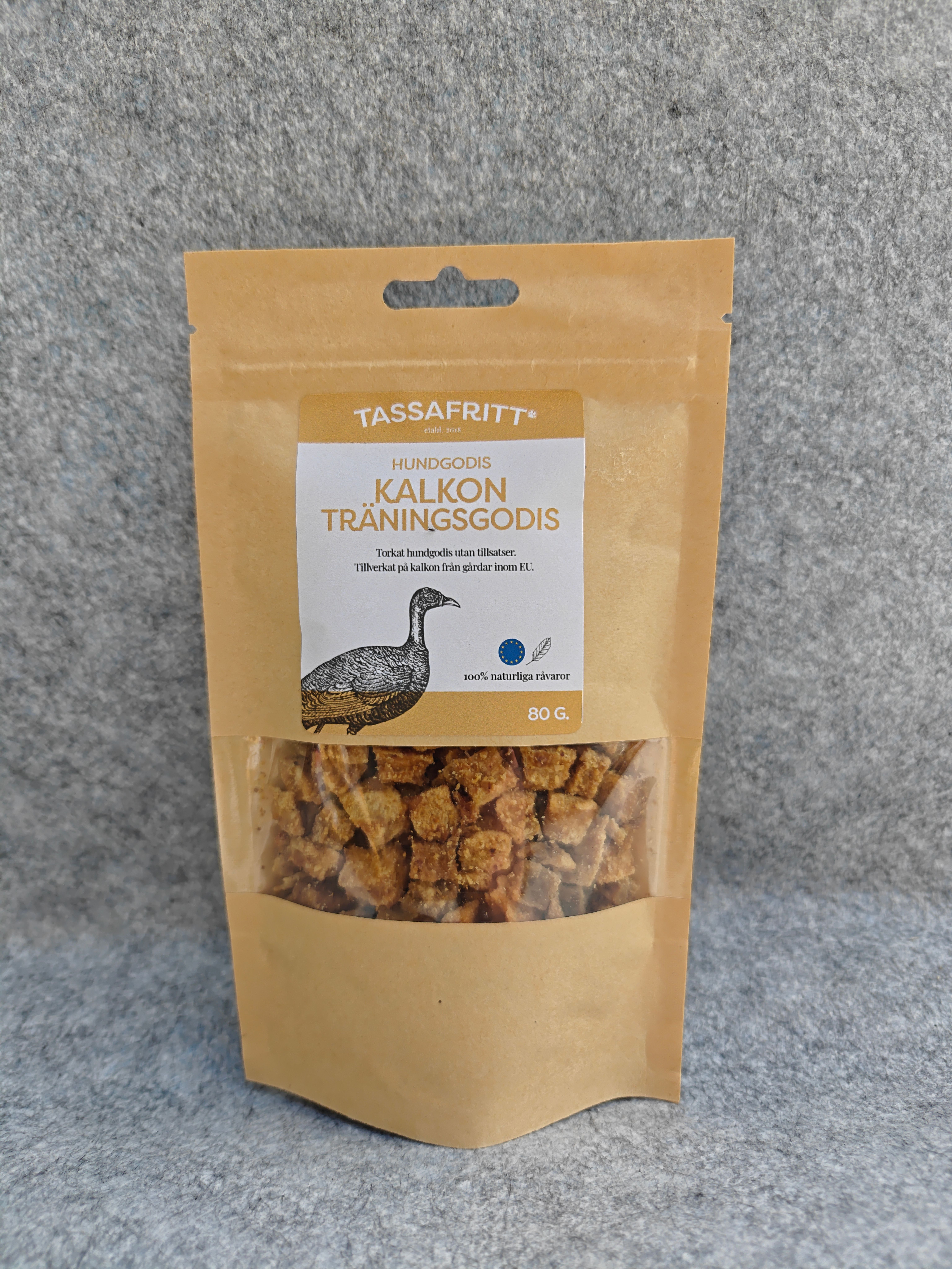 Kalkon Träningsgodis 80 gram