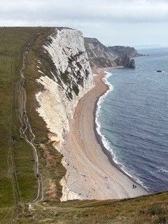 Undulating south west coast path