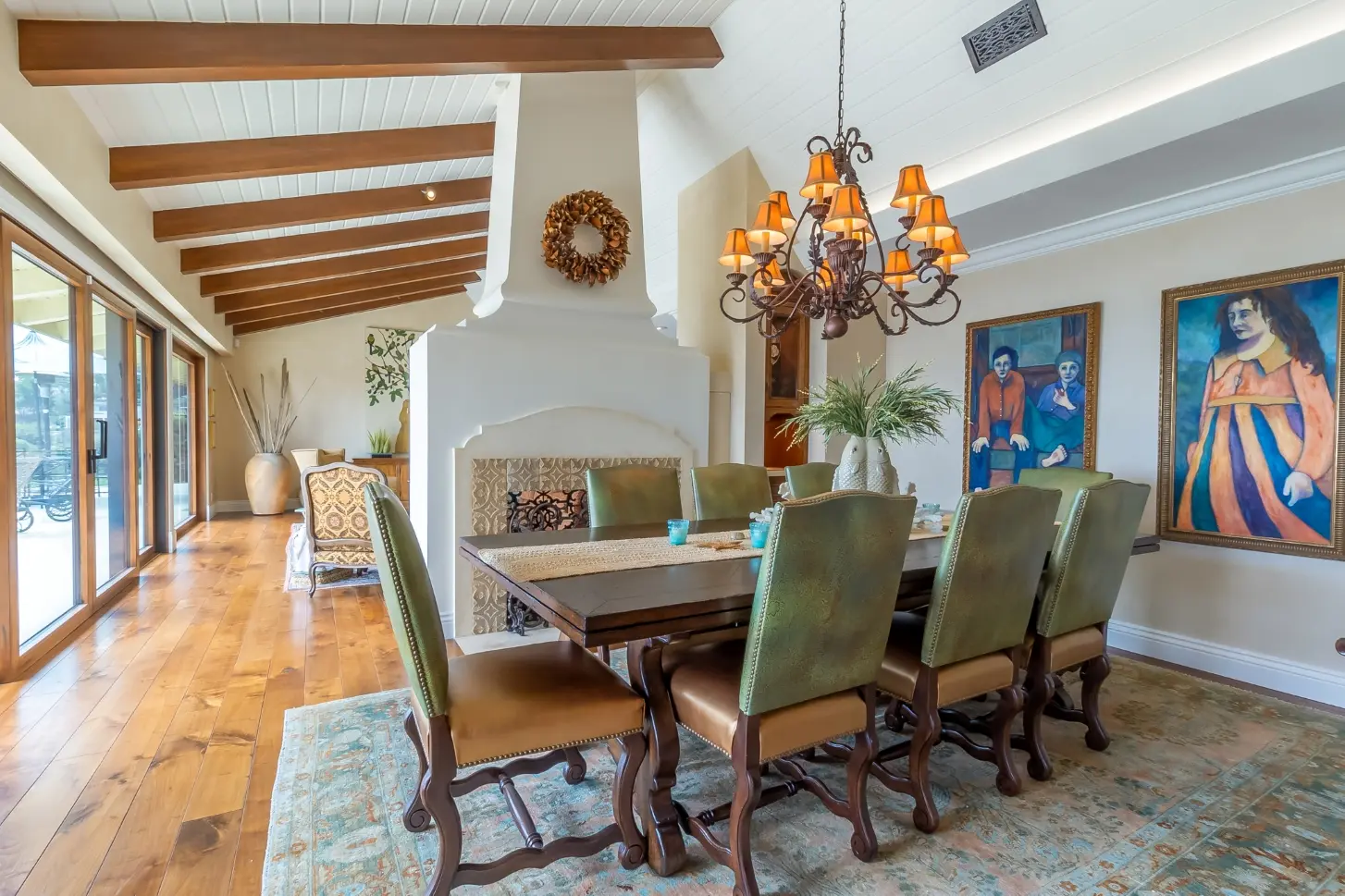 A photo from The Bernadus Ranch House, a project by G Charles Design.