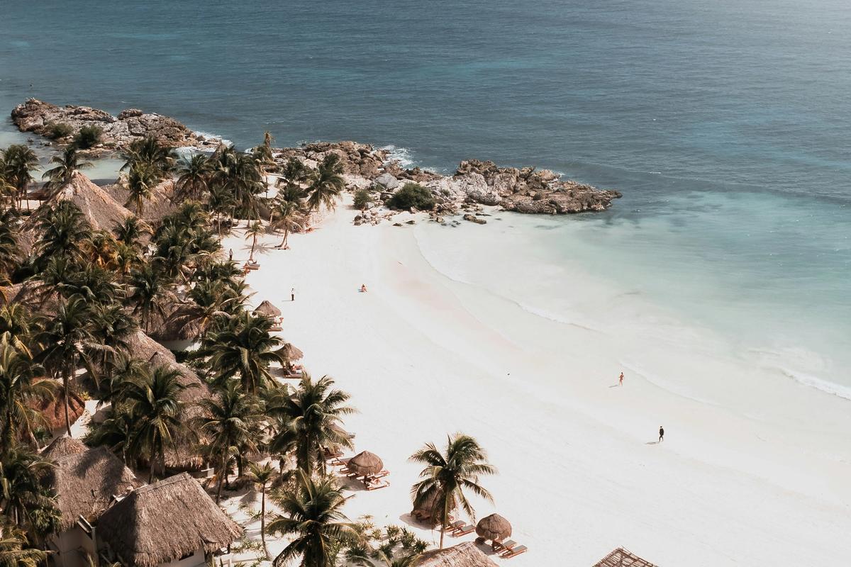 Tulum — coastal scene