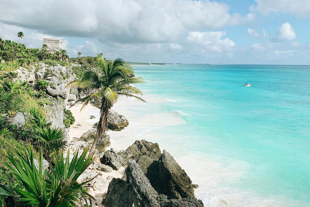 Tulum — coastal scene