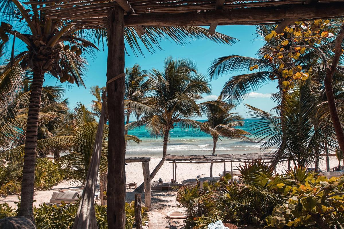 Tulum — coastal scene