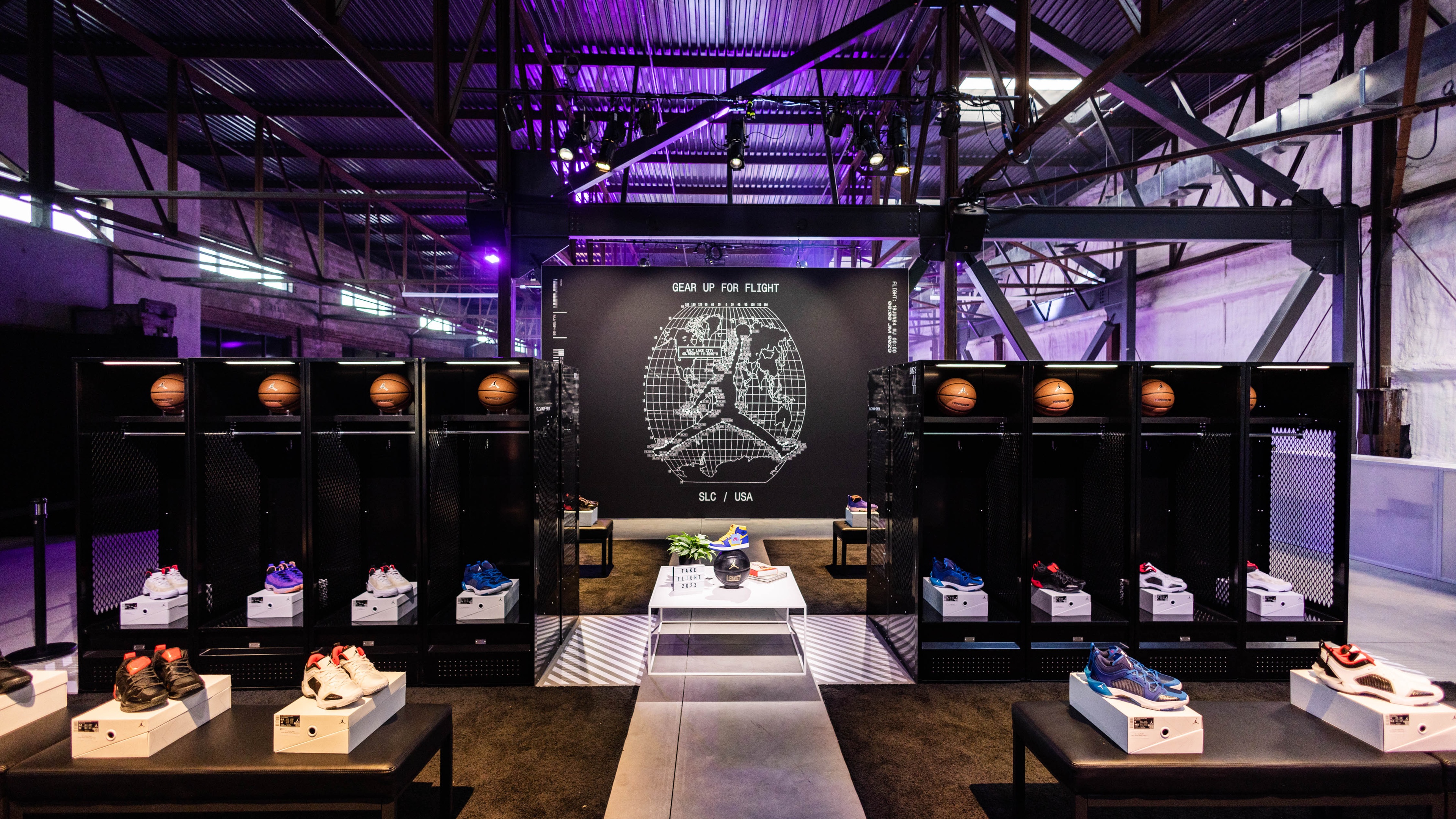 Jordan Parlor23 merch display