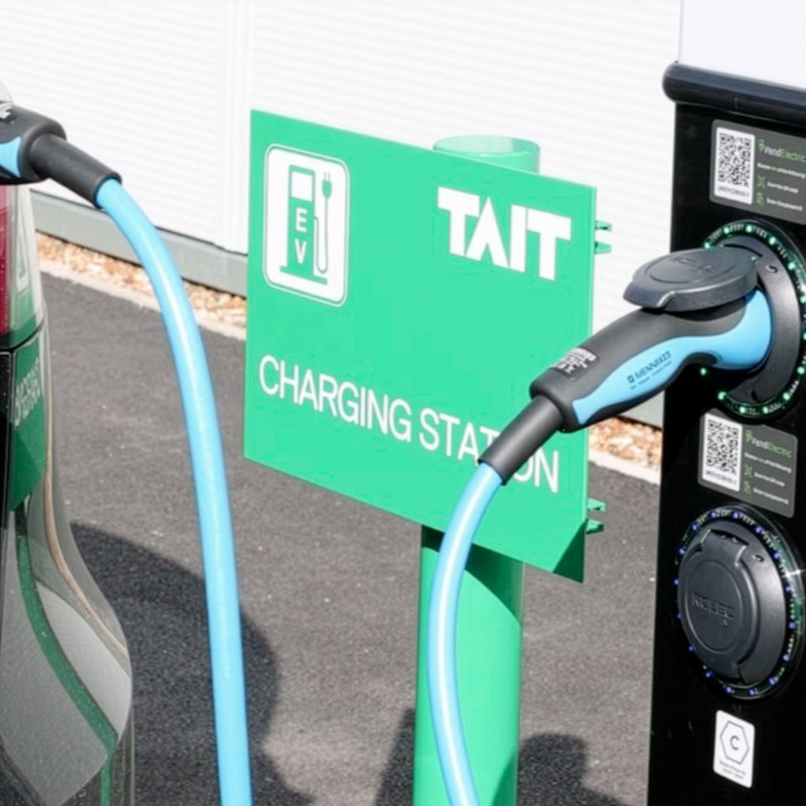 Vehicle charging point