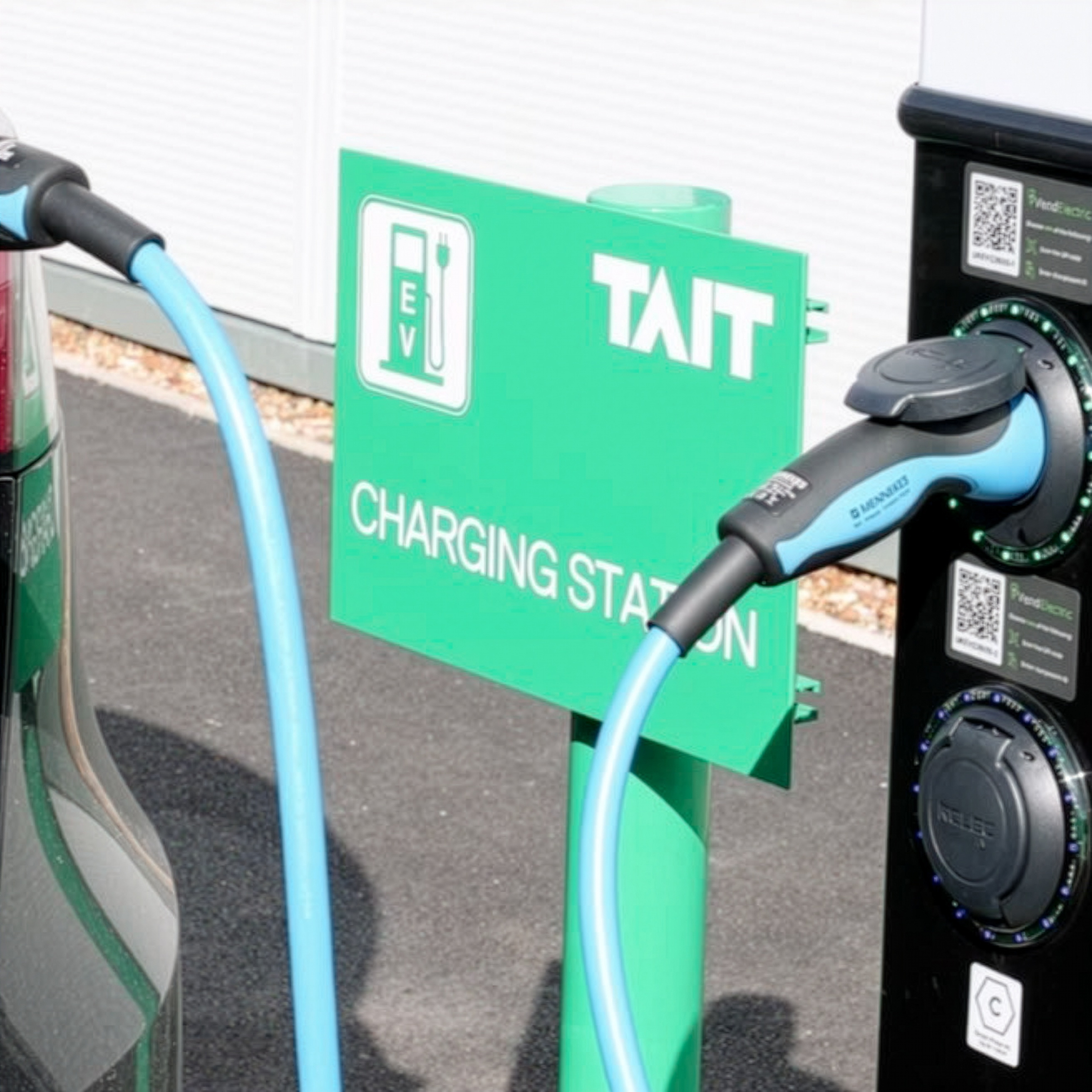 Vehicle charging point