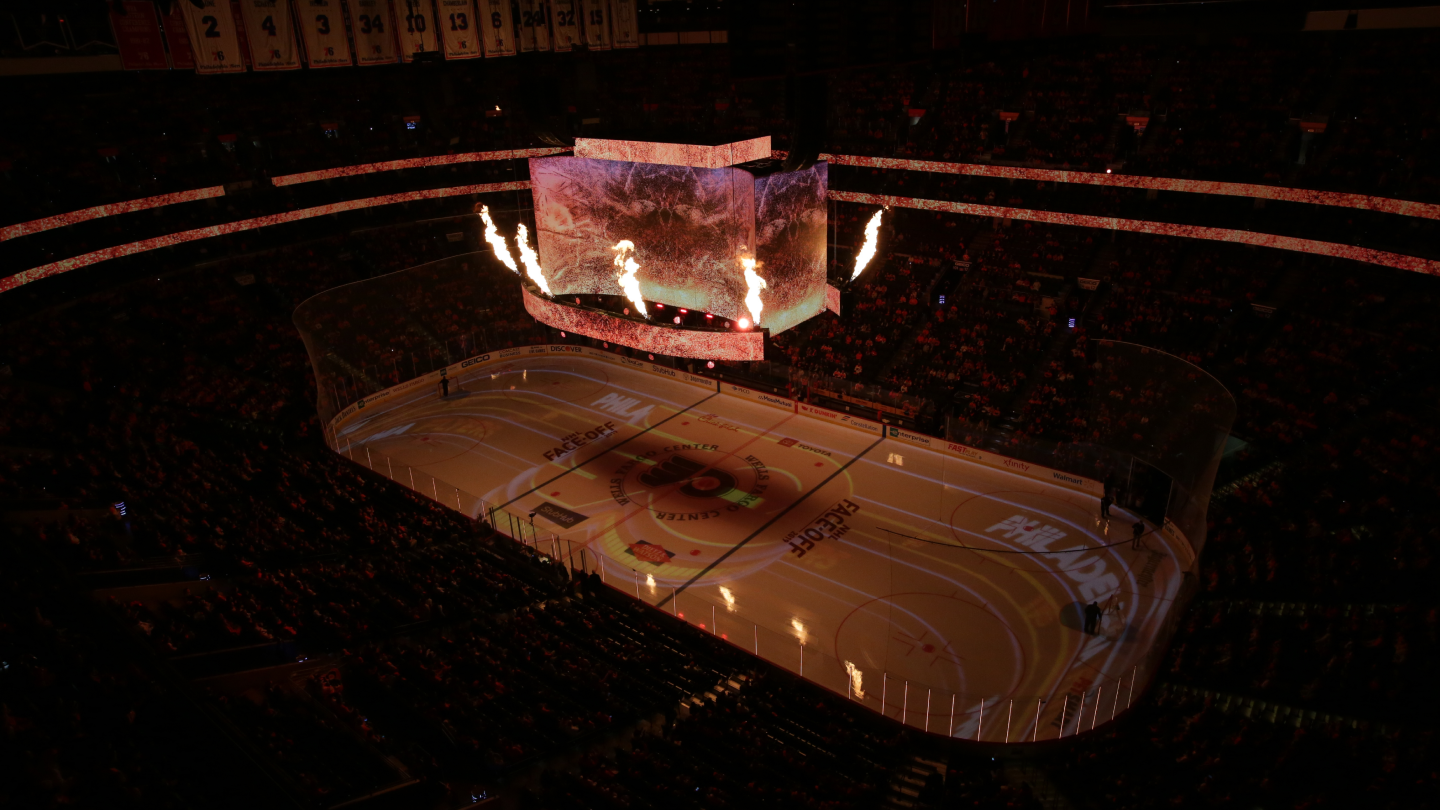 image of scoreboard with flames shooting off of the edges
