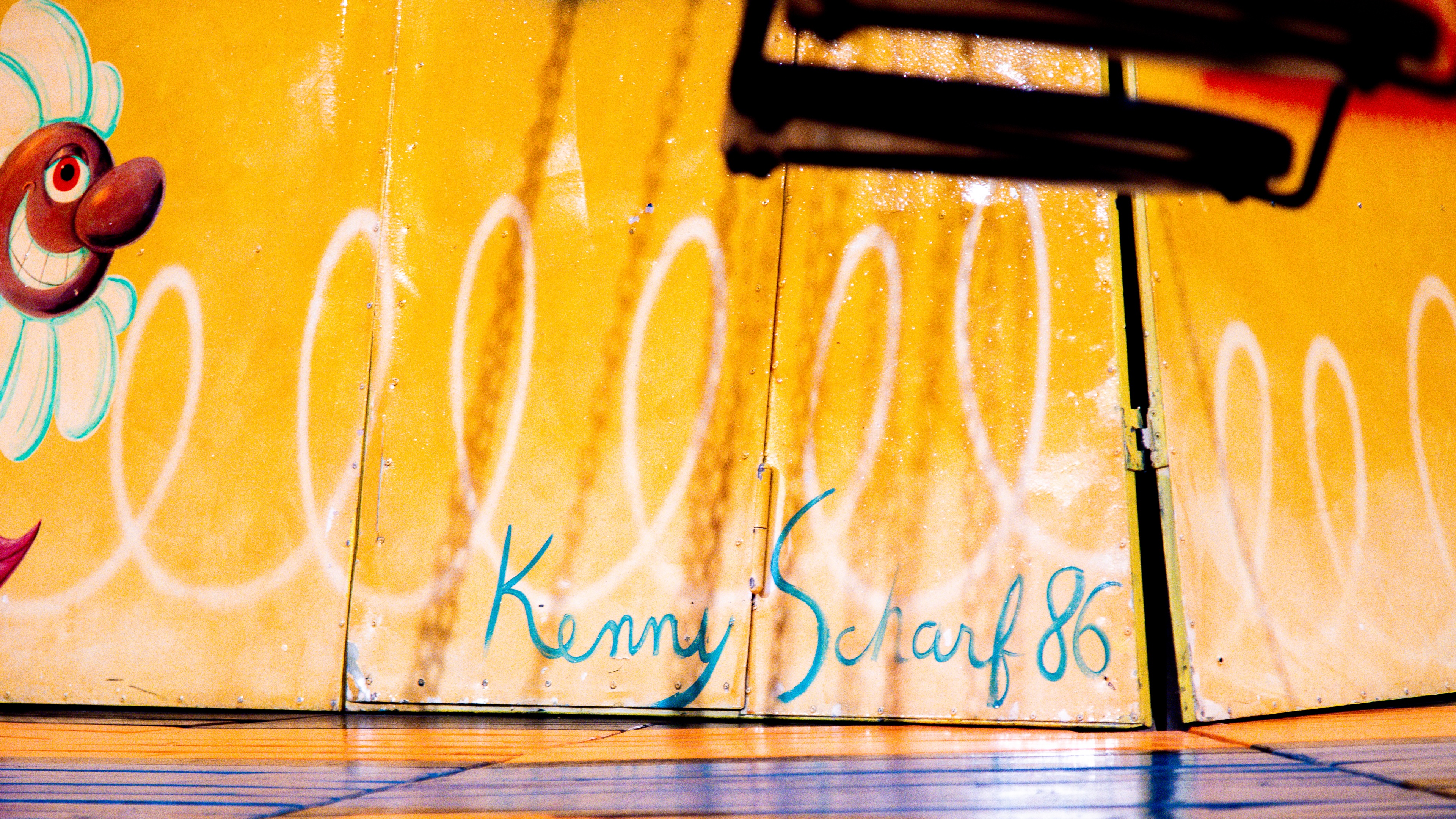 Luna Luna Forgotten Fantasy Kenny Scharf signature detail