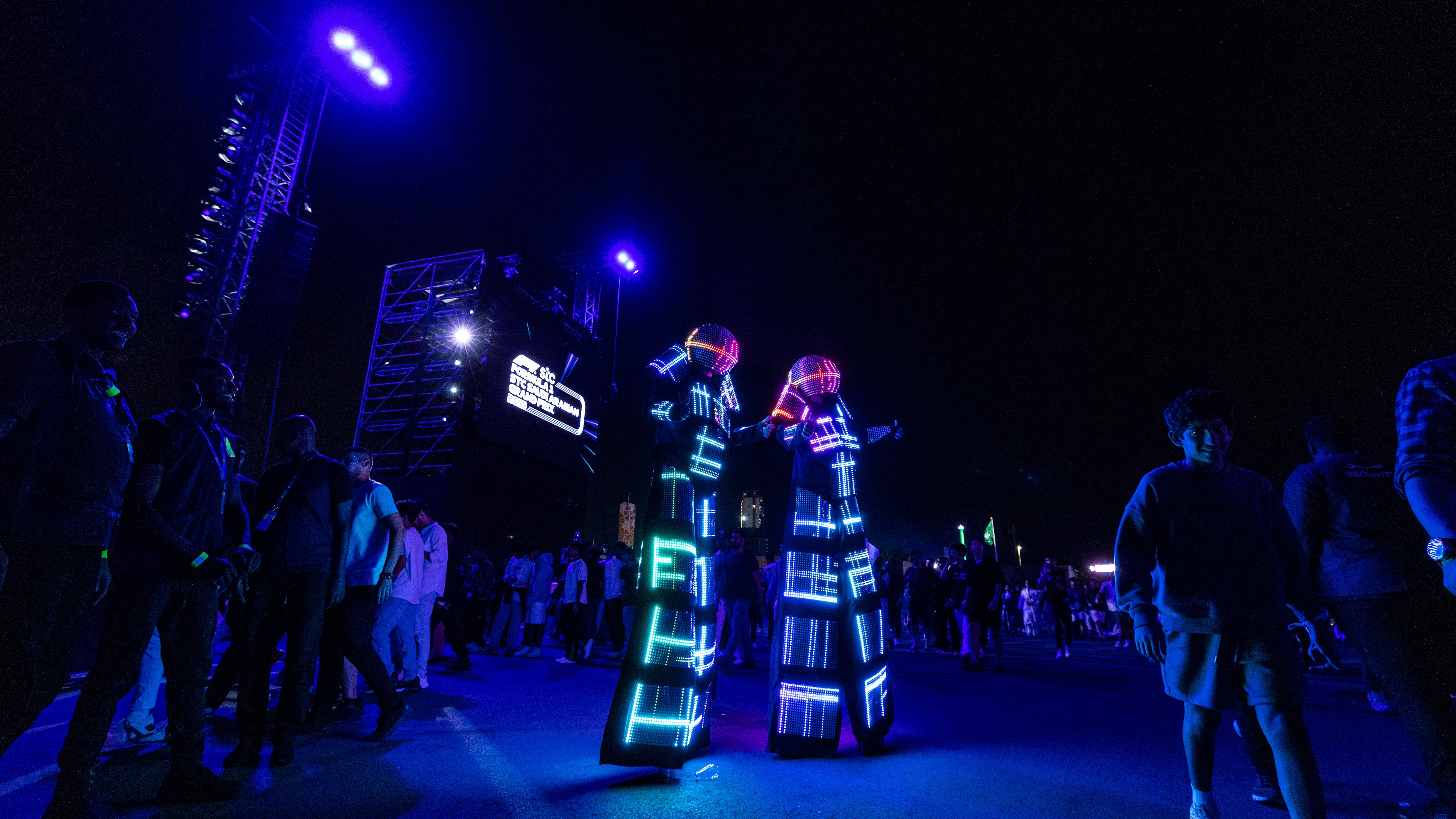 Formula 1 Saudi Arabia performers