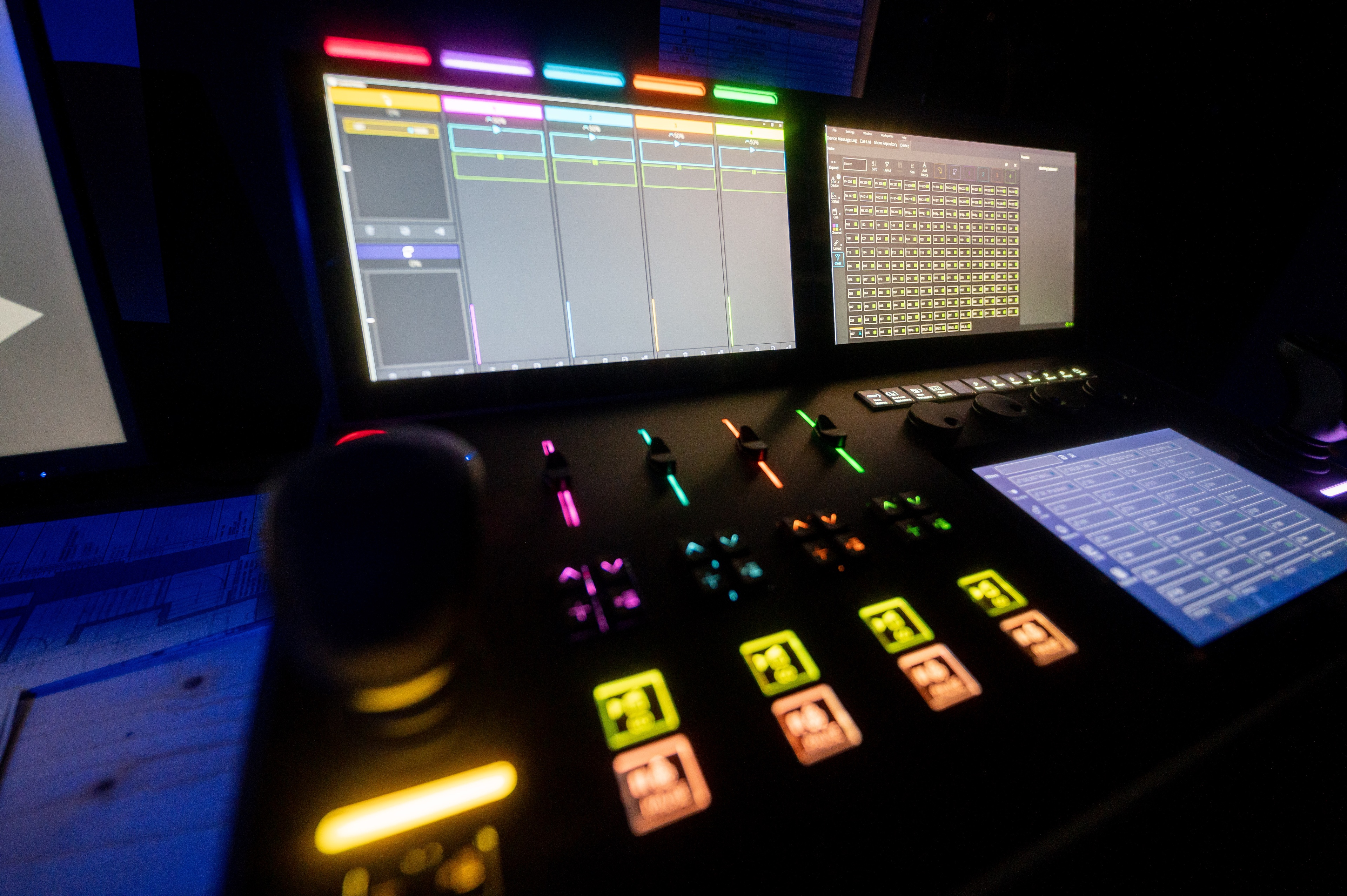 Close up shot of TAIT EpiQ console