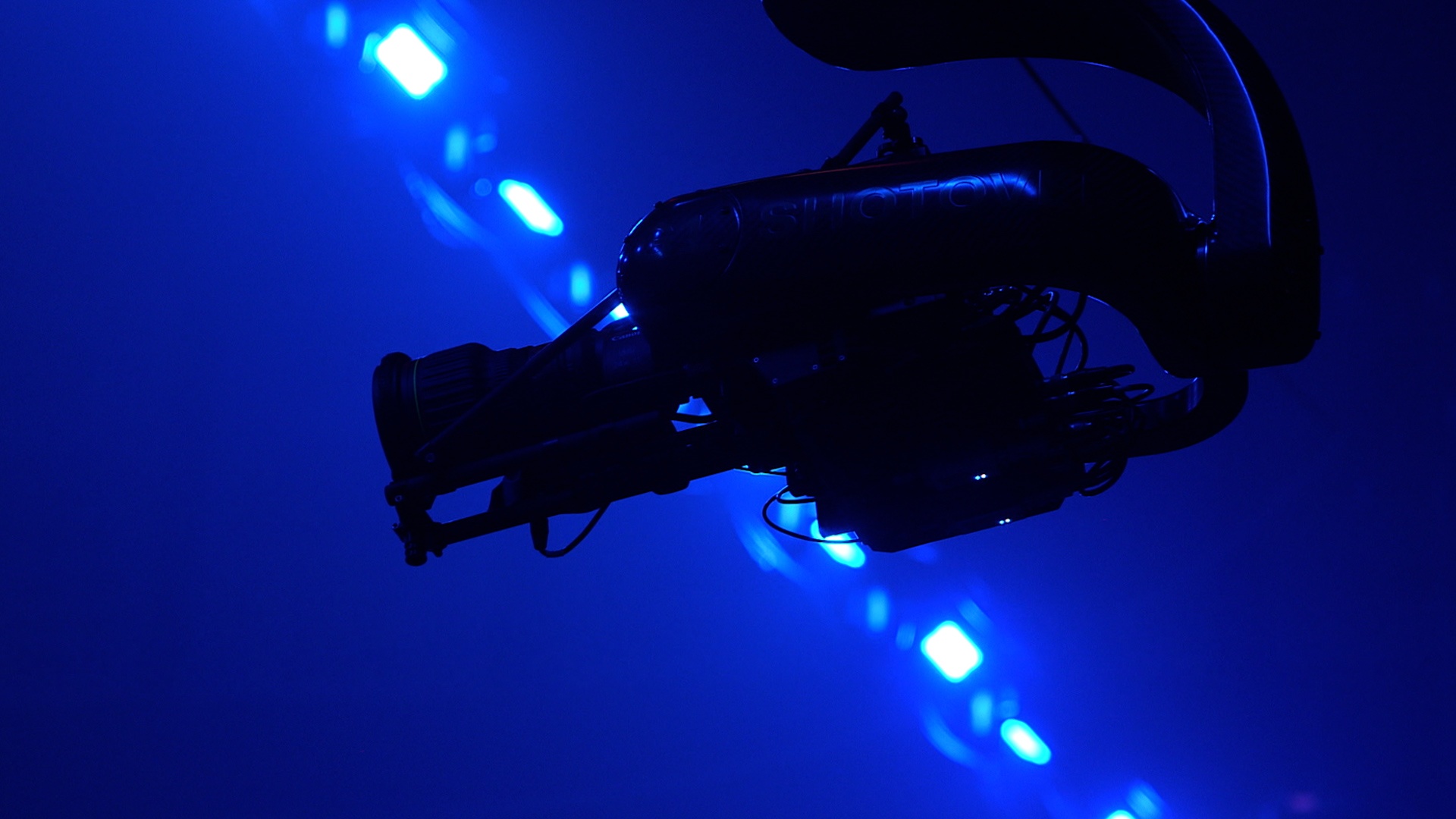 close up view of TAIT Navigator Camera System at Eric Church's Gather Again Tour