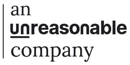 an unreasonable company logo