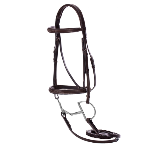 Equinavia Saga Fancy Stitched Hunter Bridle & Reins