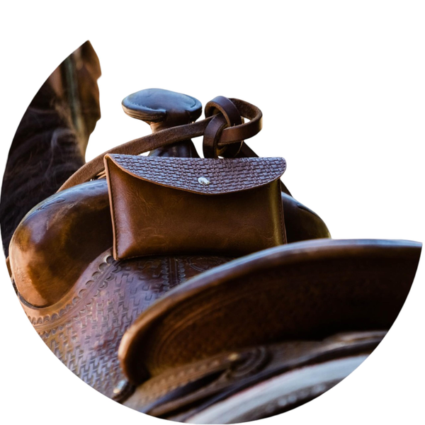 Original Equestrian Saddle / Pommel Bag