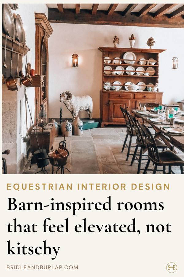 Equestrian interior design
