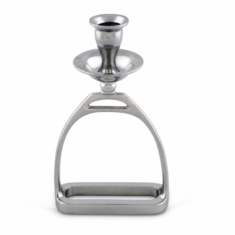 Polo Stirrup Candlestick