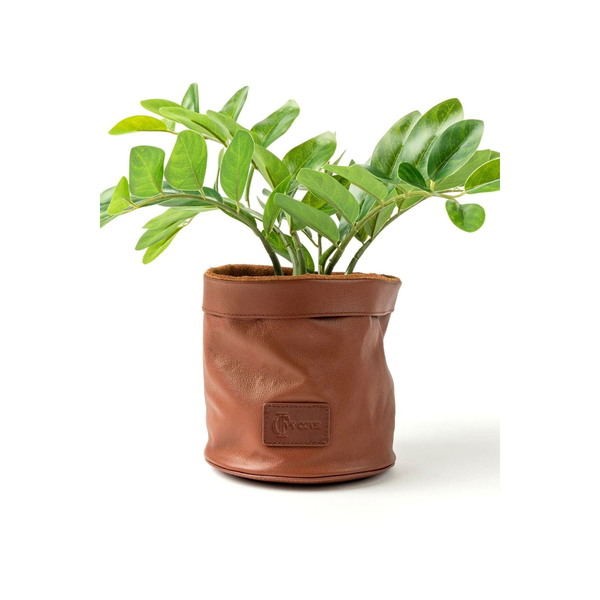 Cliffside Large Leather Planter