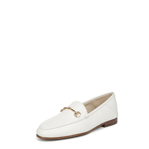 Loraine Loafer — Bright White Leather
