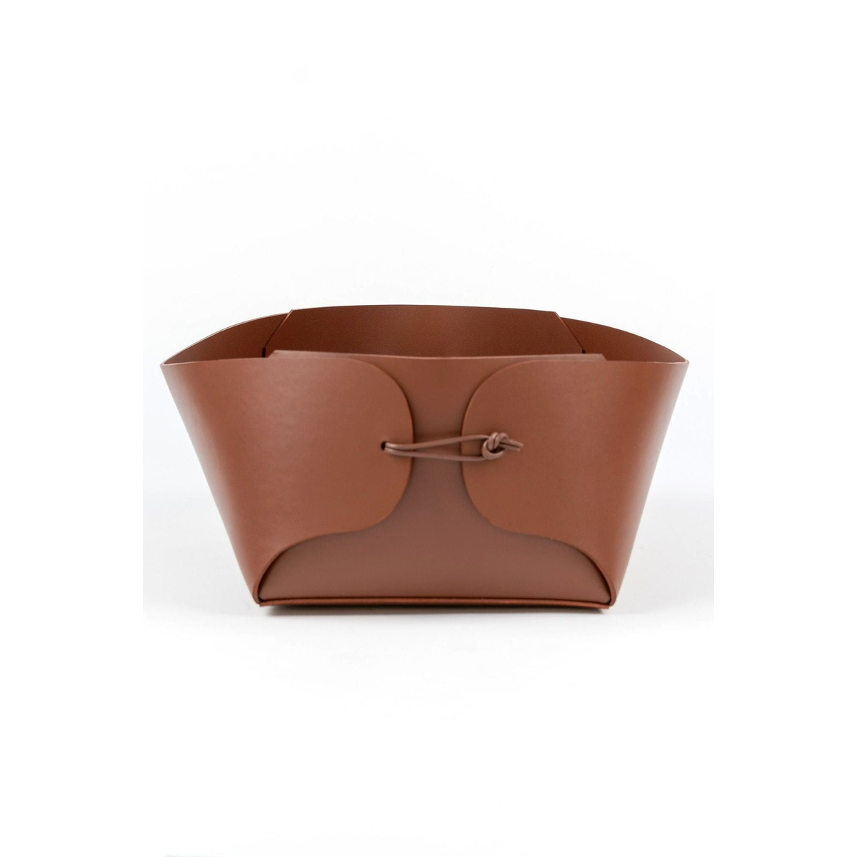 Edgecliff Leather Basket