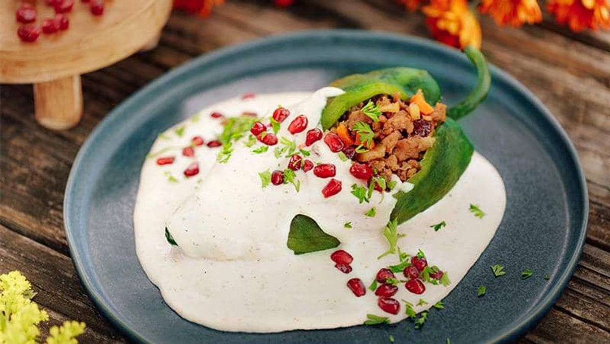 Dairy Free Turkey Chile en Nogada