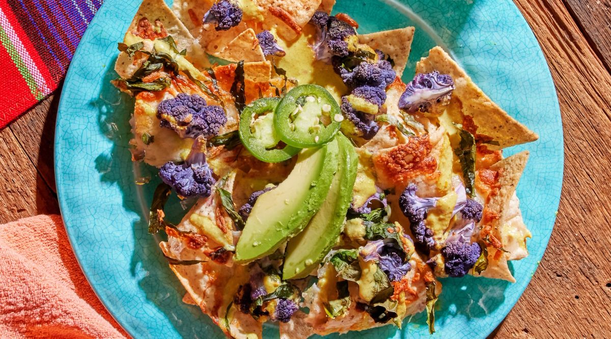 Emily’s Cauliflower Kale Nachos