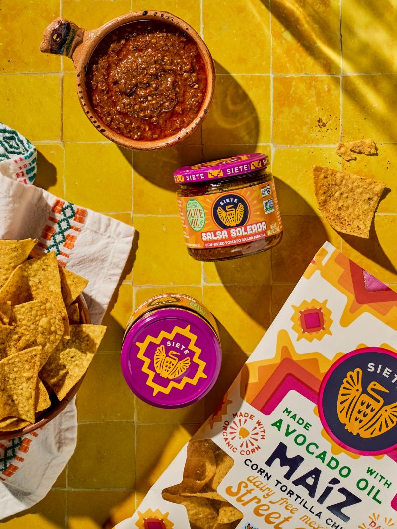 Salsa Soleada with Maiz chips