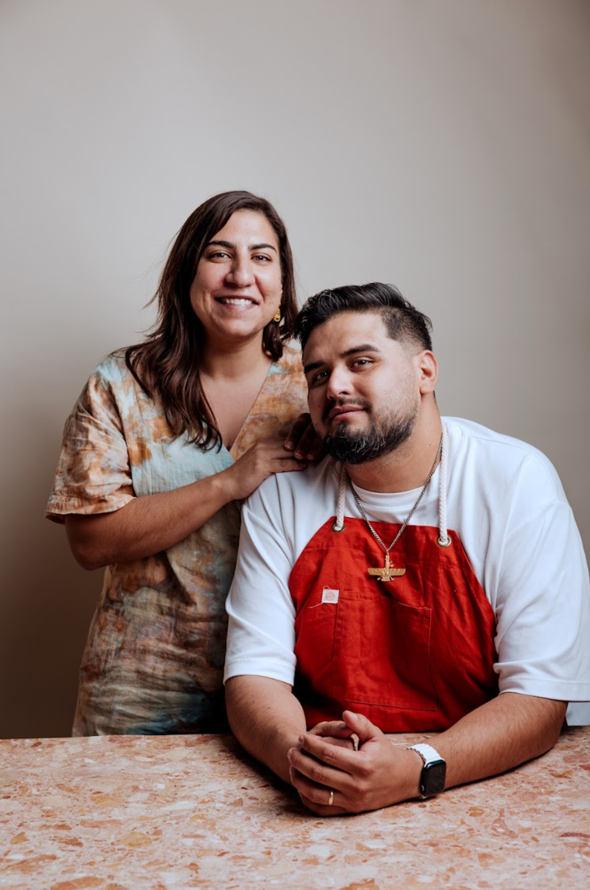 Sara Mardanbigi and Edgar Rico from Nixta Taquería