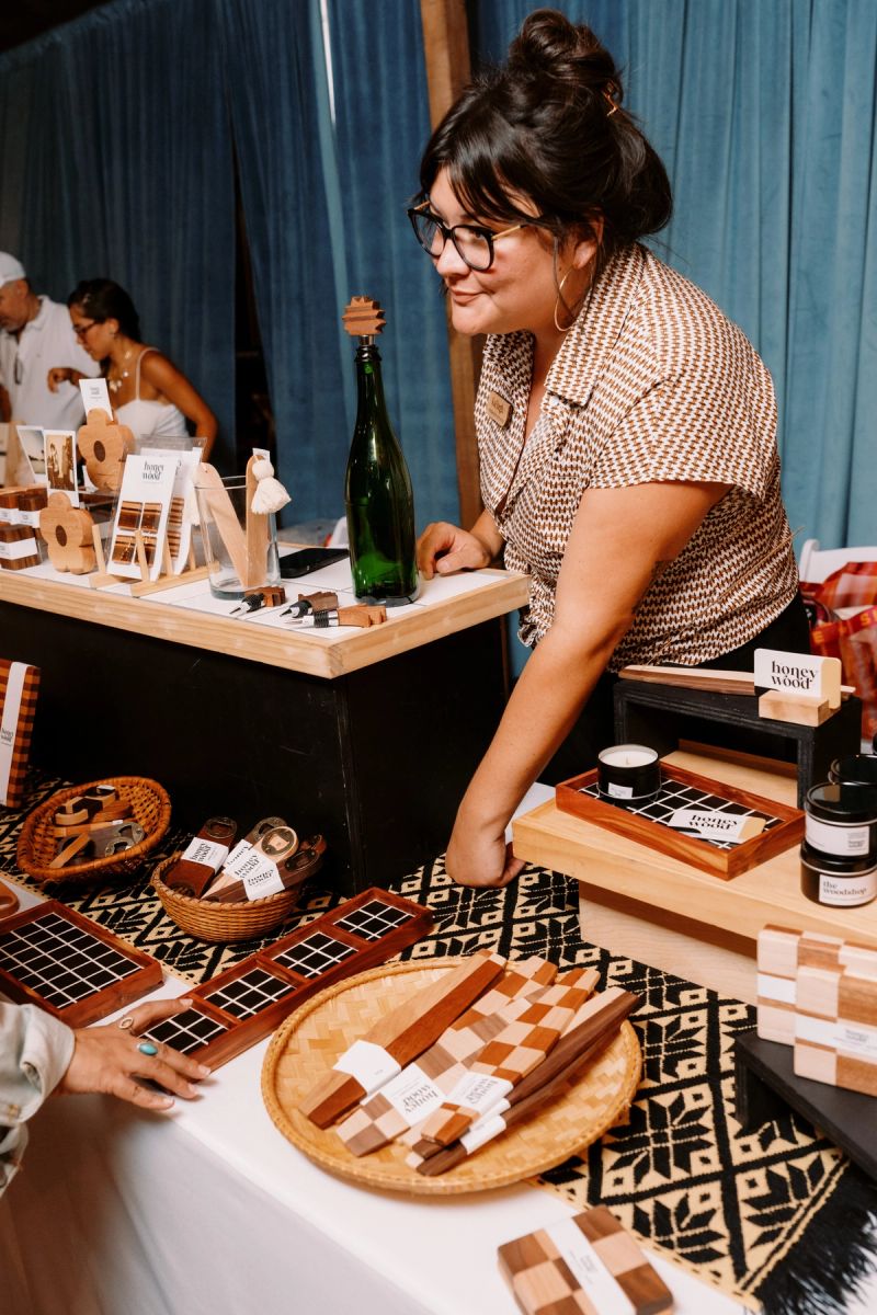 vendor at Juntos Festival