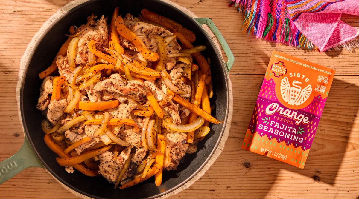 orange pepper seasoning surrounded by ingredients
