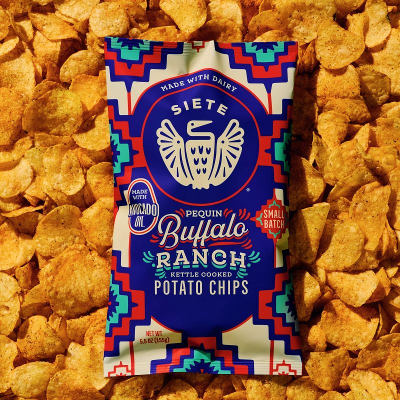 Siete Small Batch: Pequin Buffalo Ranch Kettle Cooked Potato Chips